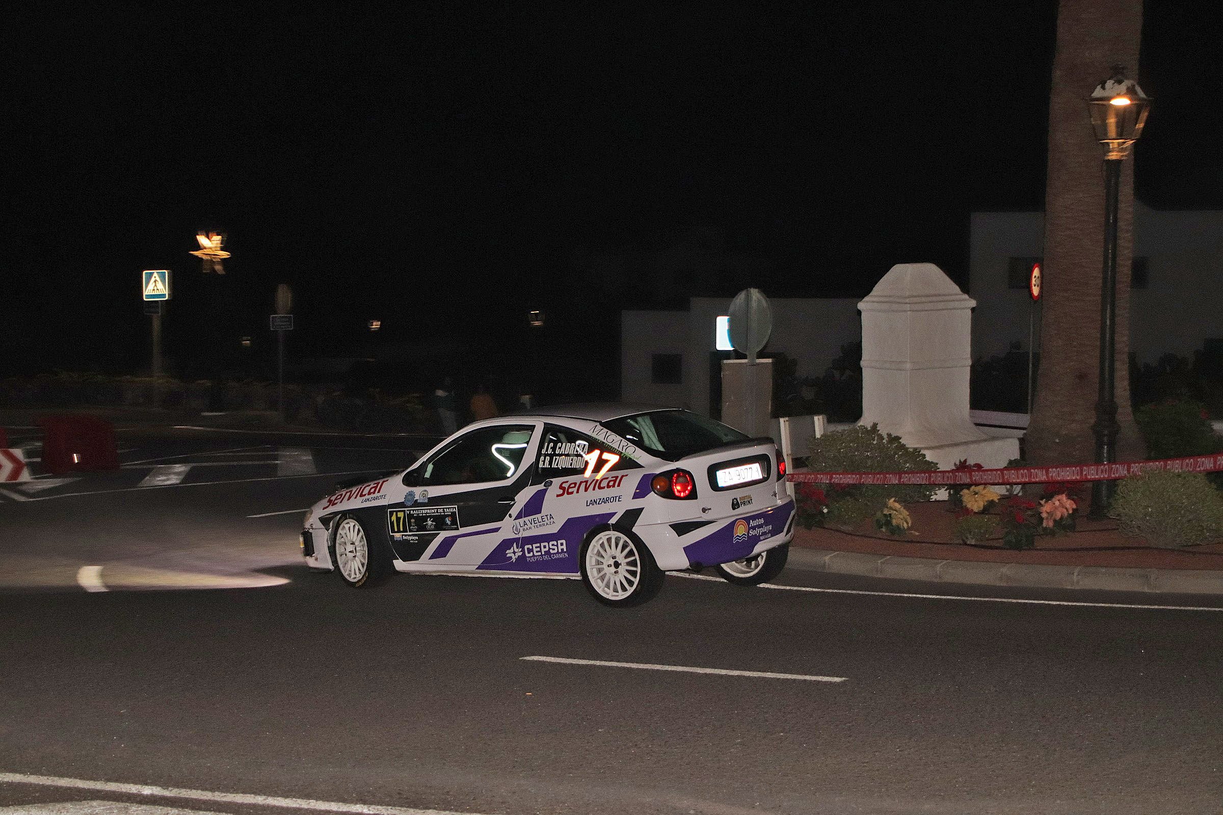 V Rallysprint Yaiza. Foto: La Voz V Rallysprint Yaiza. Foto: La Voz