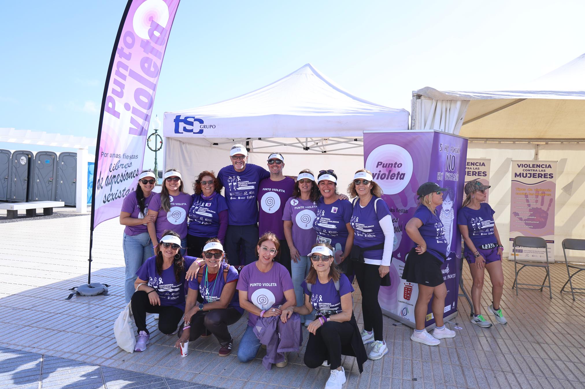 XIII Carrera Contra la Violencia de Género en Arrecife. Foto: La Voz XIII Carrera Contra la Violencia de Género en Arrecife. Foto: La Voz