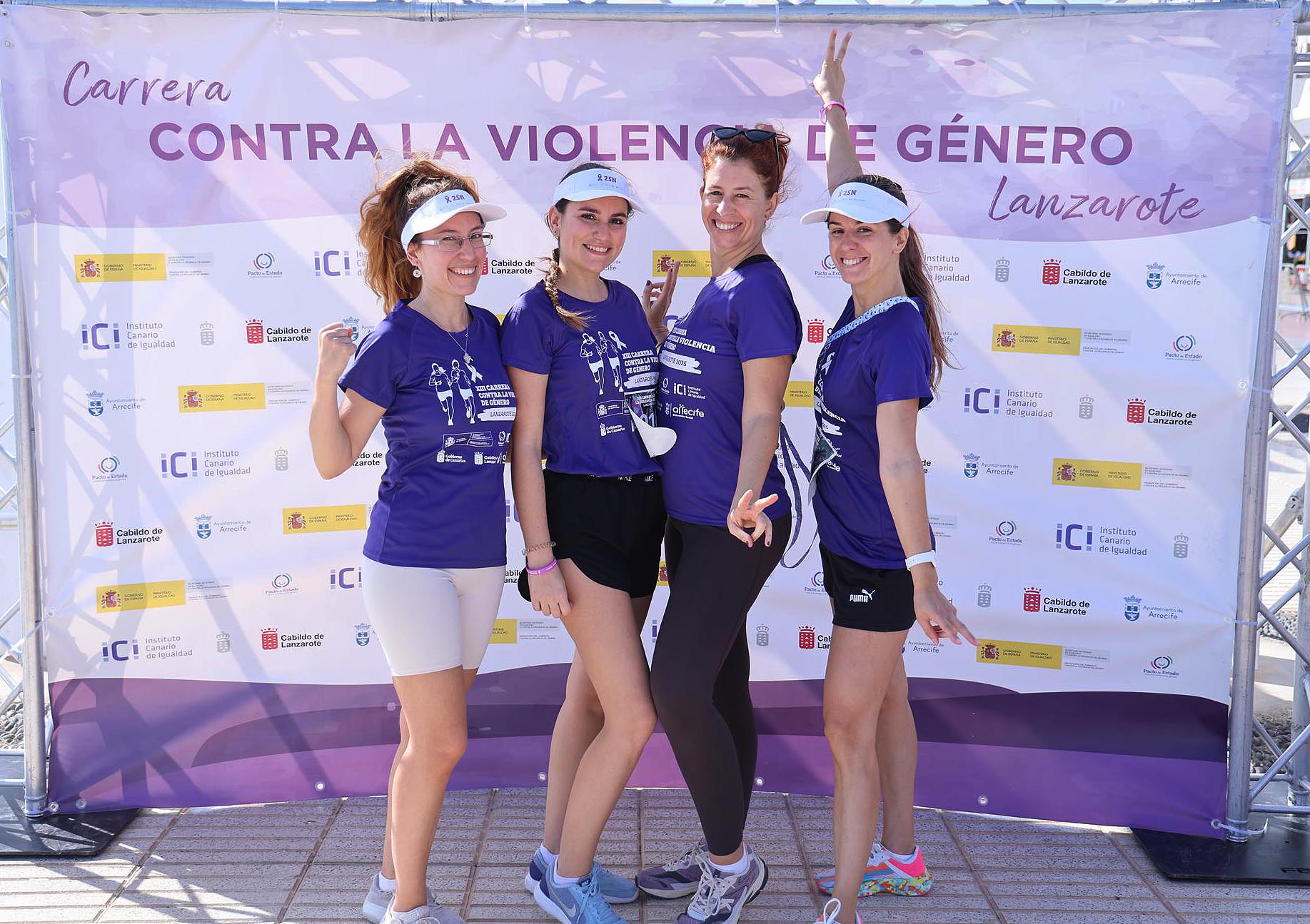 XIII Carrera Contra la Violencia de Género en Arrecife. Foto: La Voz XIII Carrera Contra la Violencia de Género en Arrecife. Foto: La Voz