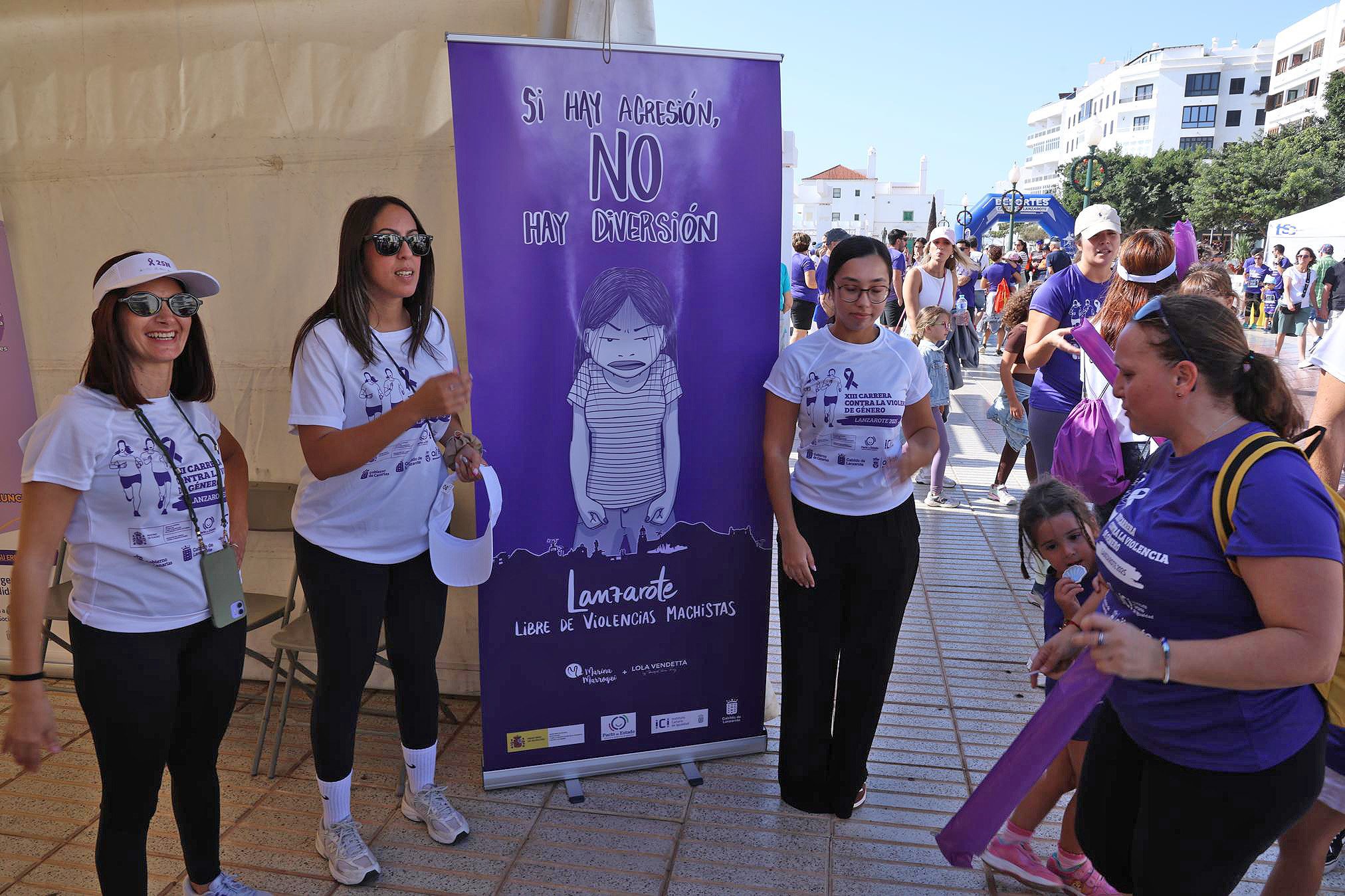 XIII Carrera Contra la Violencia de Género en Arrecife. Foto: La Voz XIII Carrera Contra la Violencia de Género en Arrecife. Foto: La Voz