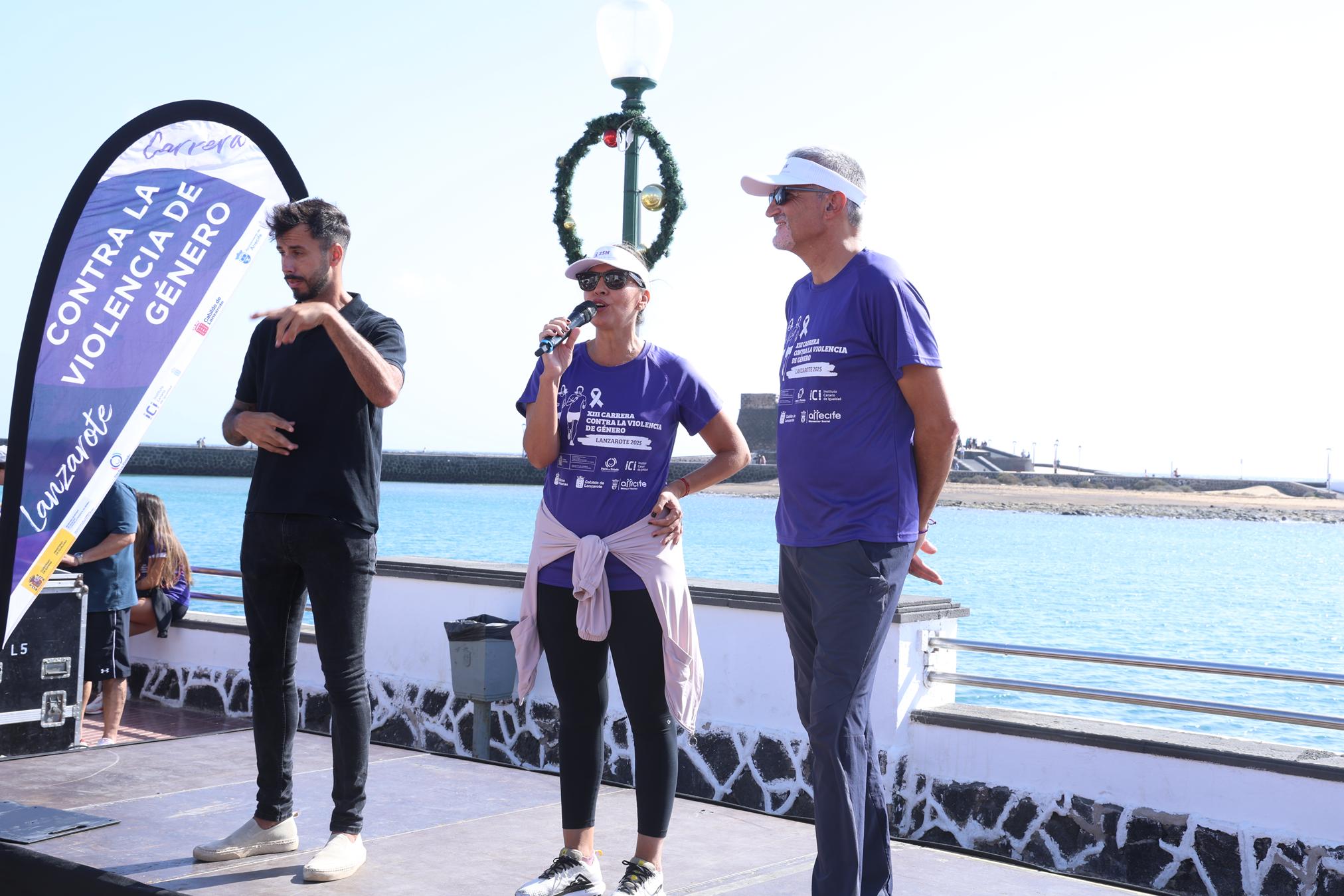 XIII Carrera Contra la Violencia de Género en Arrecife. Foto: La Voz XIII Carrera Contra la Violencia de Género en Arrecife. Foto: La Voz
