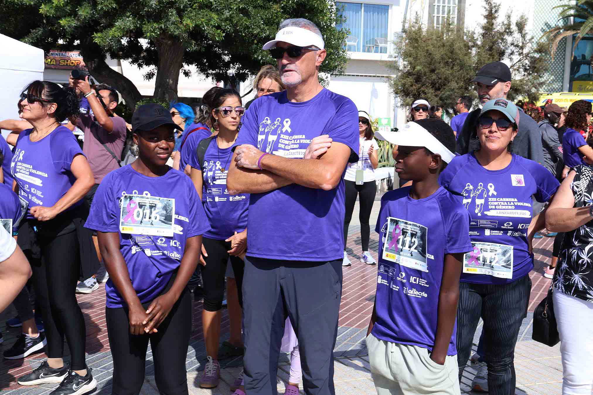 XIII Carrera Contra la Violencia de Género en Arrecife. Foto: La Voz XIII Carrera Contra la Violencia de Género en Arrecife. Foto: La Voz