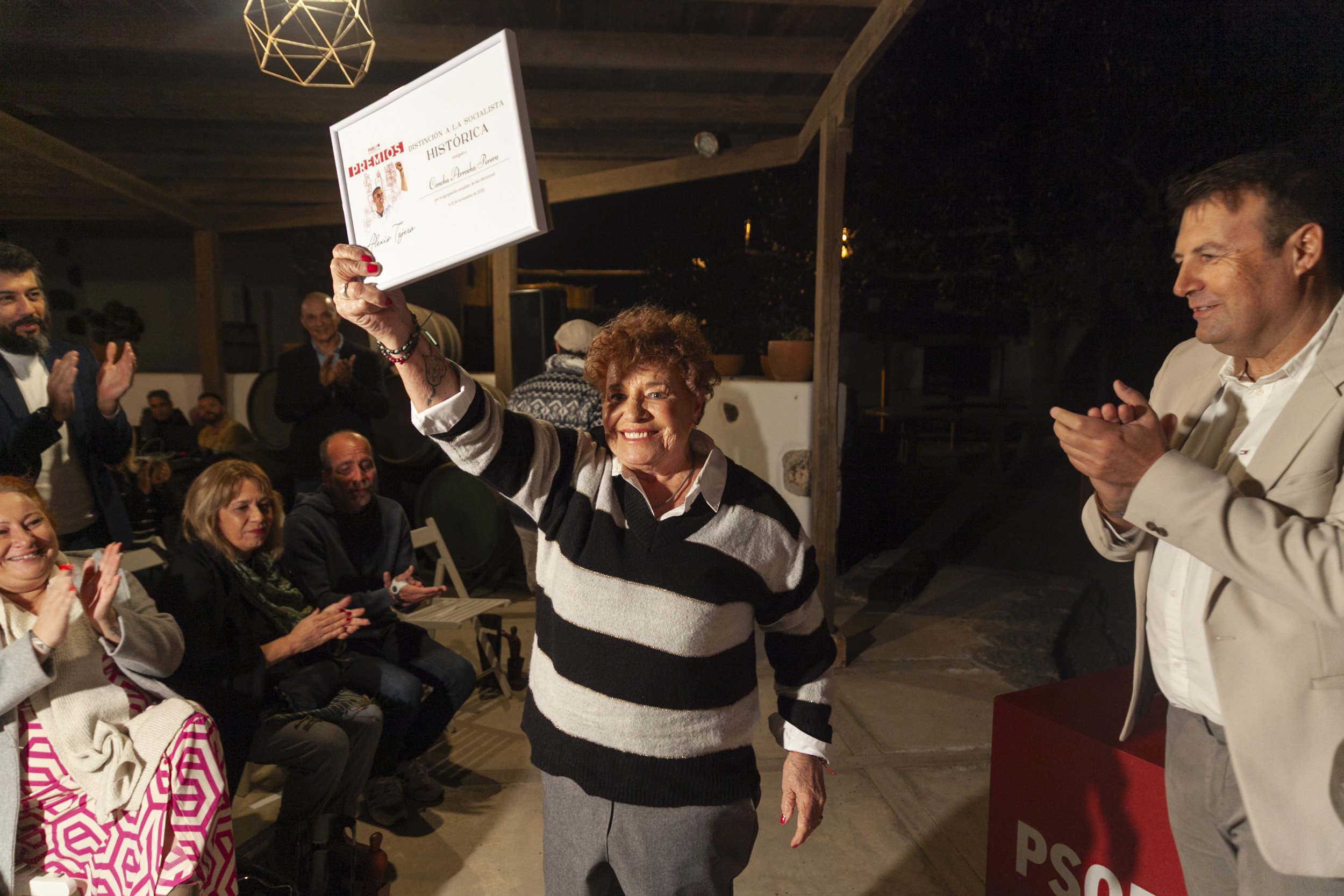 Tercera edición de los premios Alexis Tejera en San Bartolomé. Fotos: Juan Mateos.