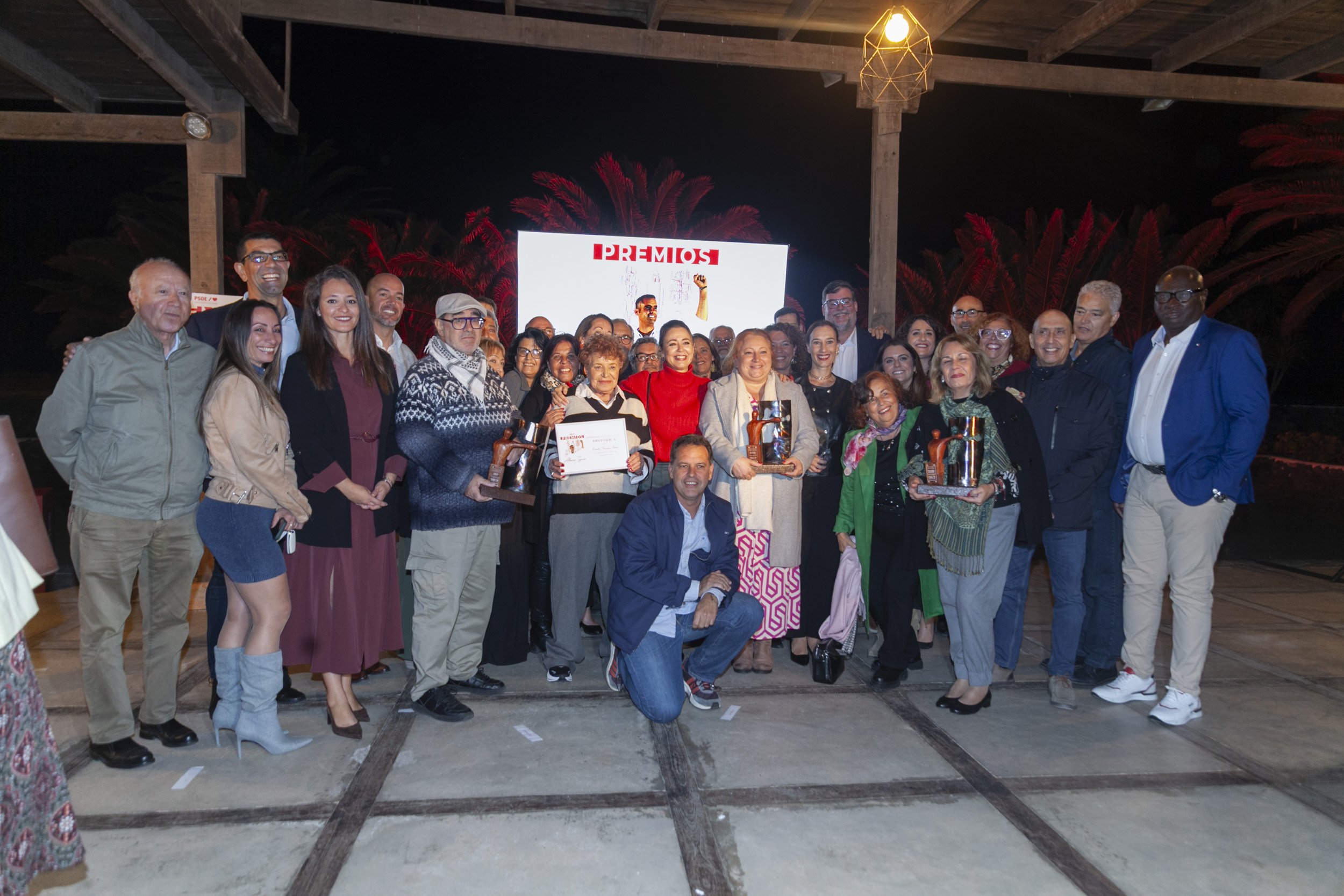 Tercera edición de los premios Alexis Tejera en San Bartolomé. Foto: Juan Mateos.
