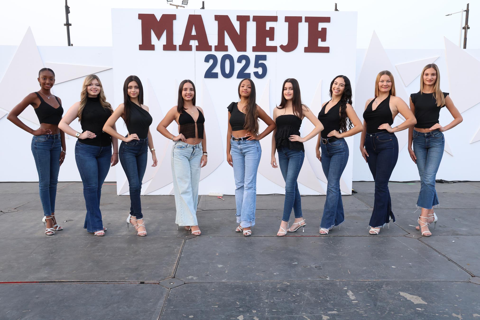 Candidatas a Miss Maneje 2025. Foto: La Voz