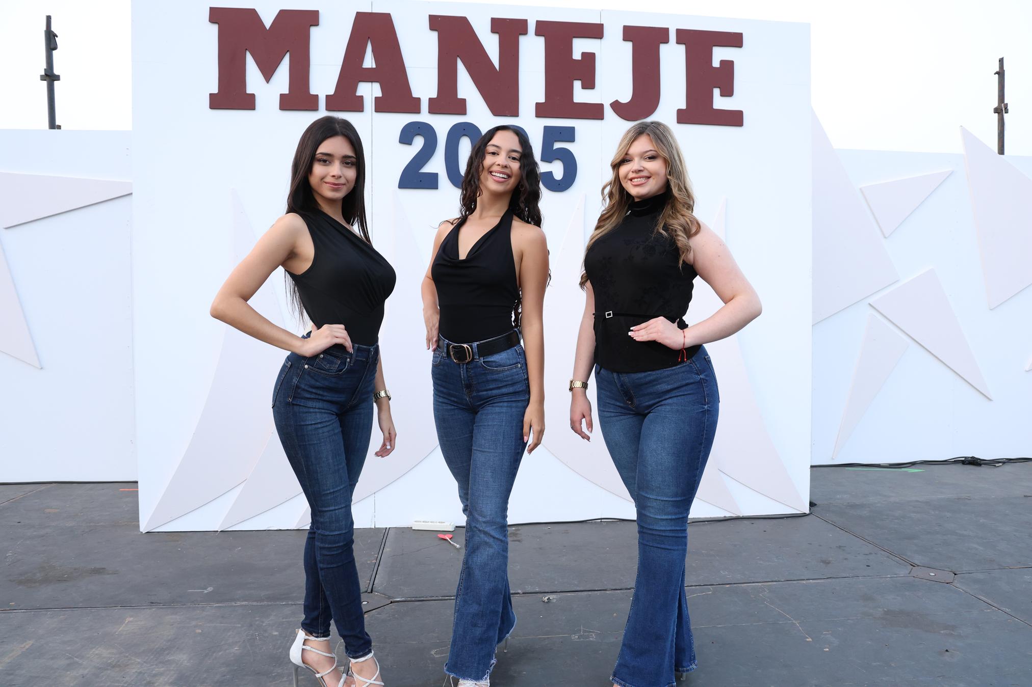 Candidatas a Miss Maneje 2025. Foto: La Voz Candidatas a Miss Maneje 2025. Foto: La Voz