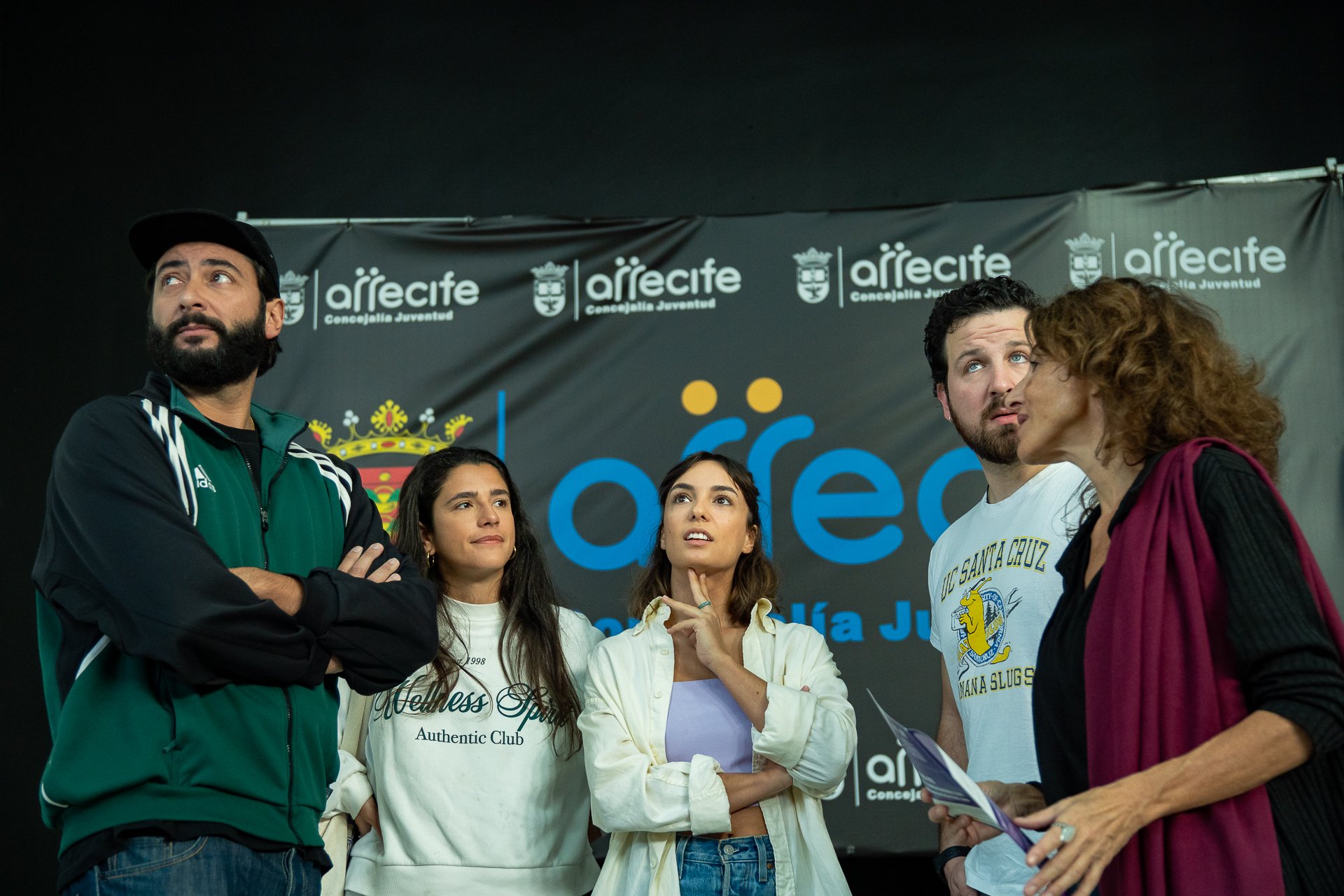 Teatro interactivo 25N en Lanzarote. 