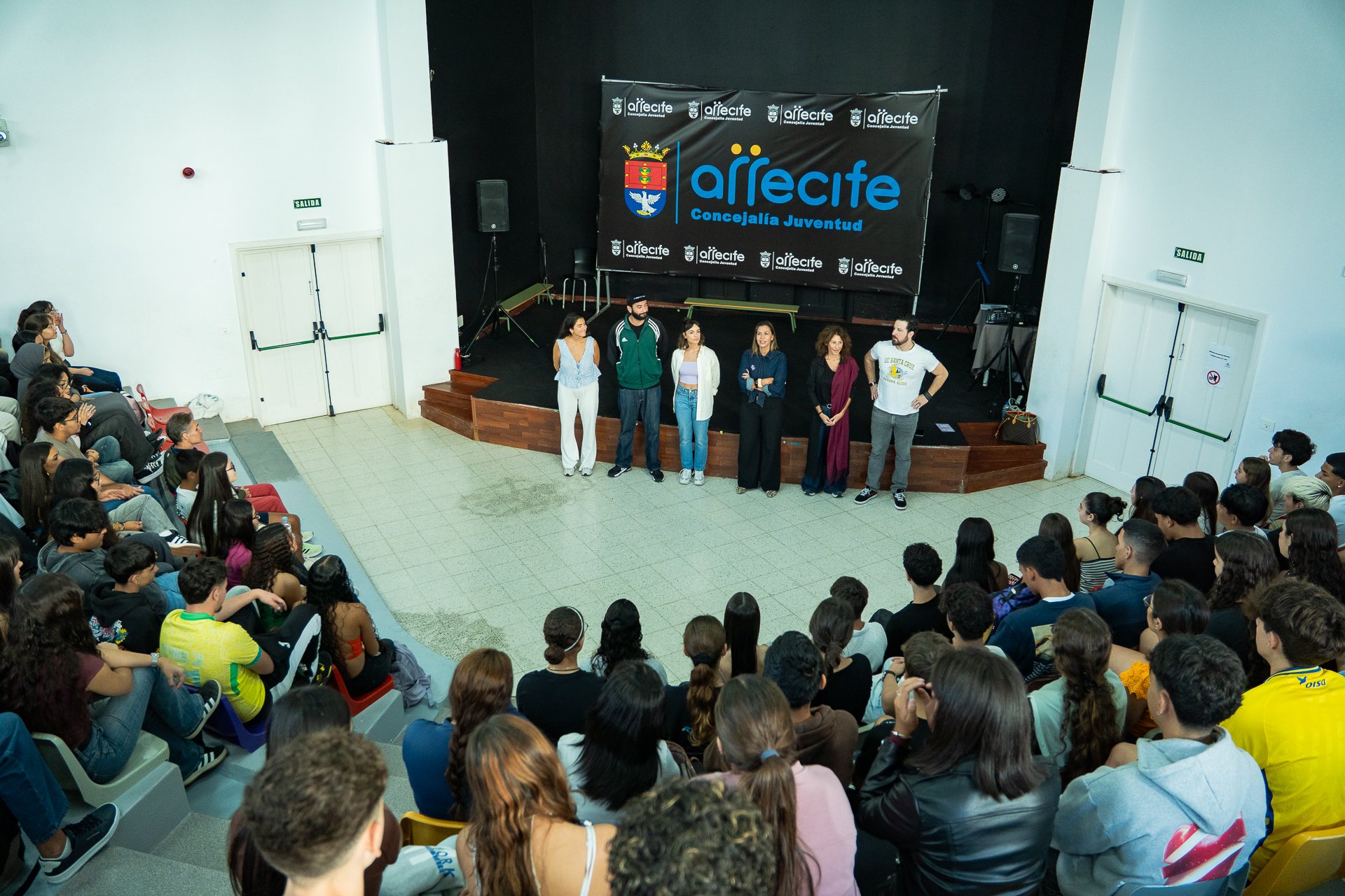Teatro interactivo 25N en Lanzarote. 