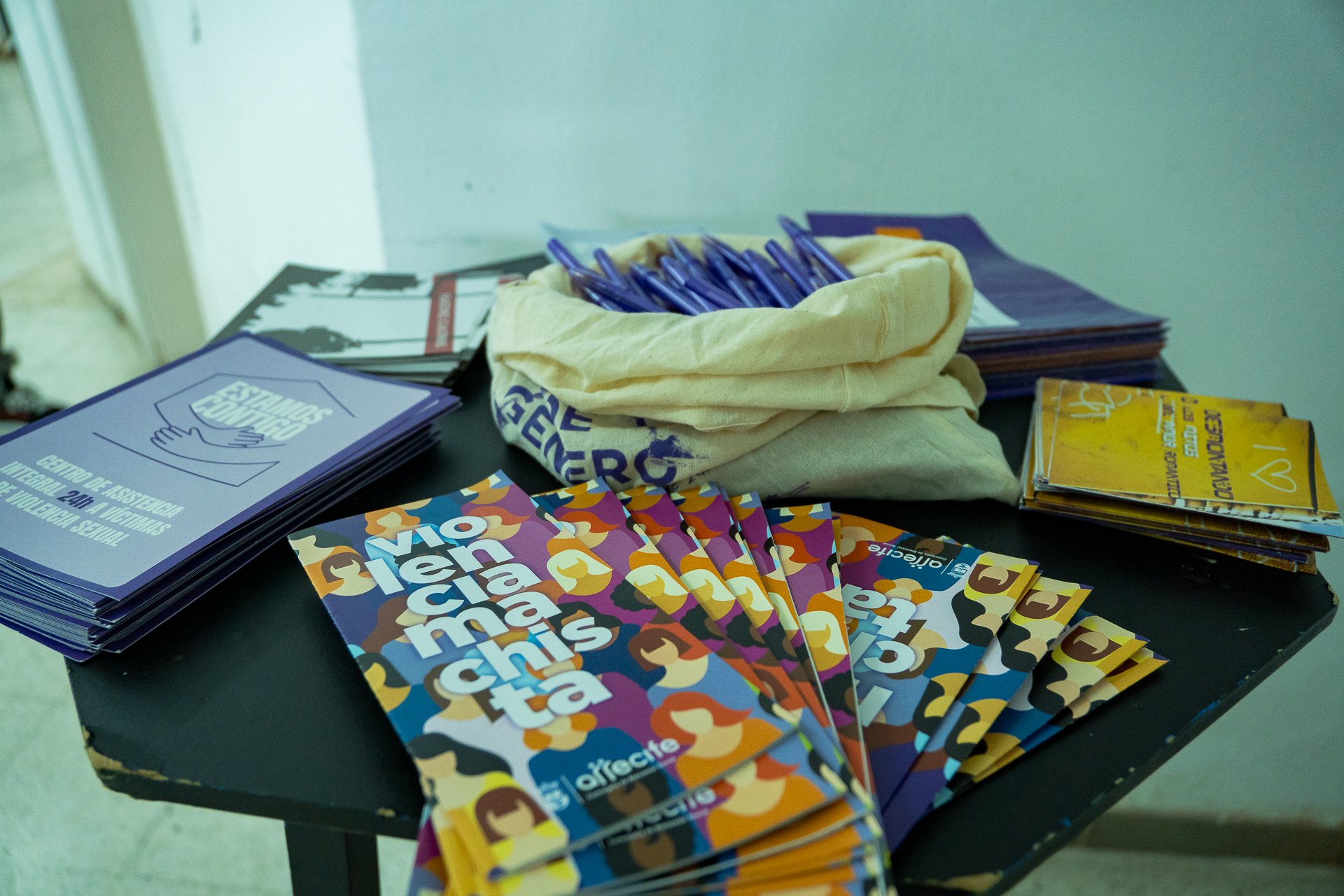 Teatro interactivo 25N en Lanzarote. 