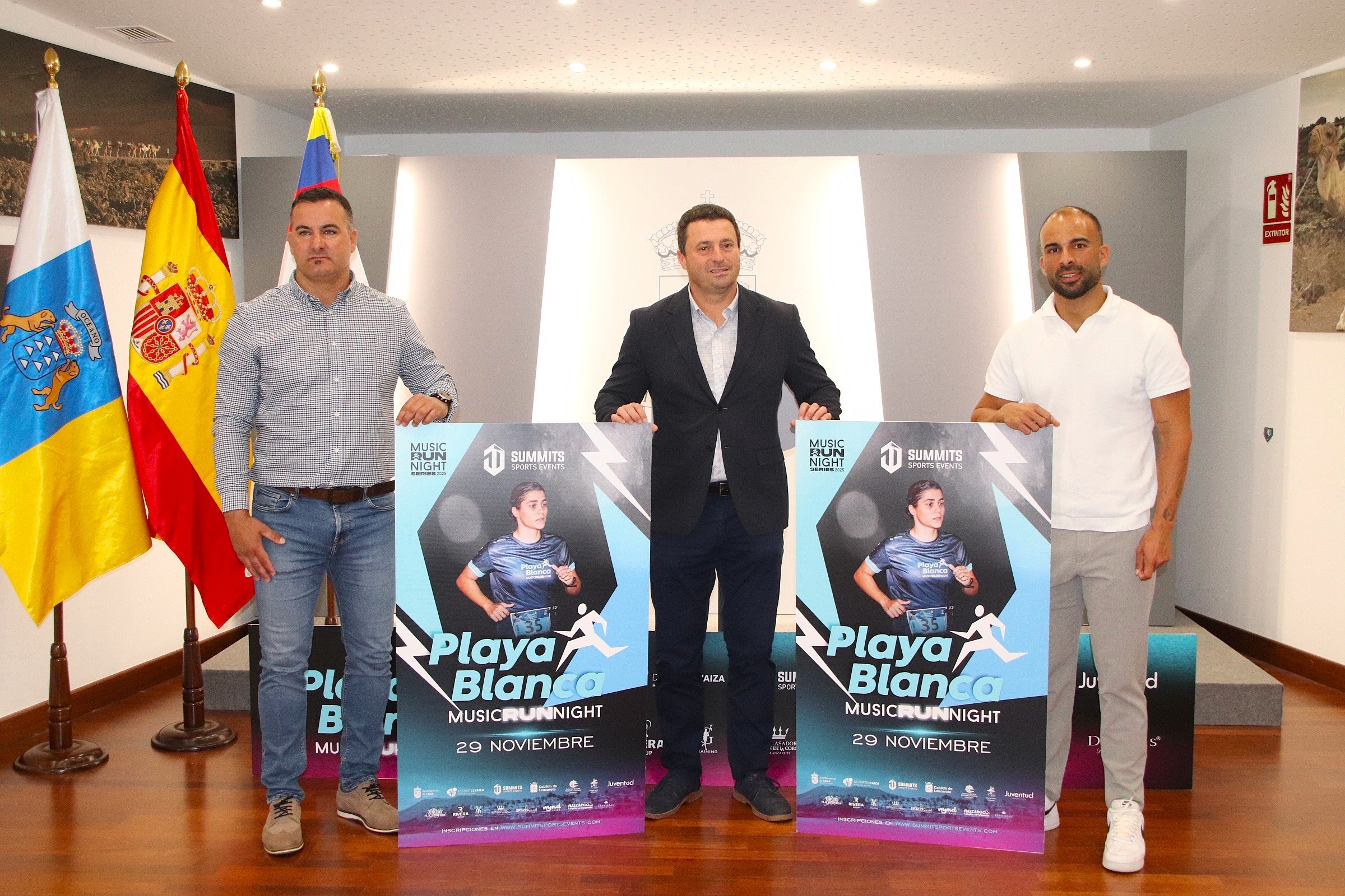 Presentación de la 'Music Run Night' de Playa Blanca