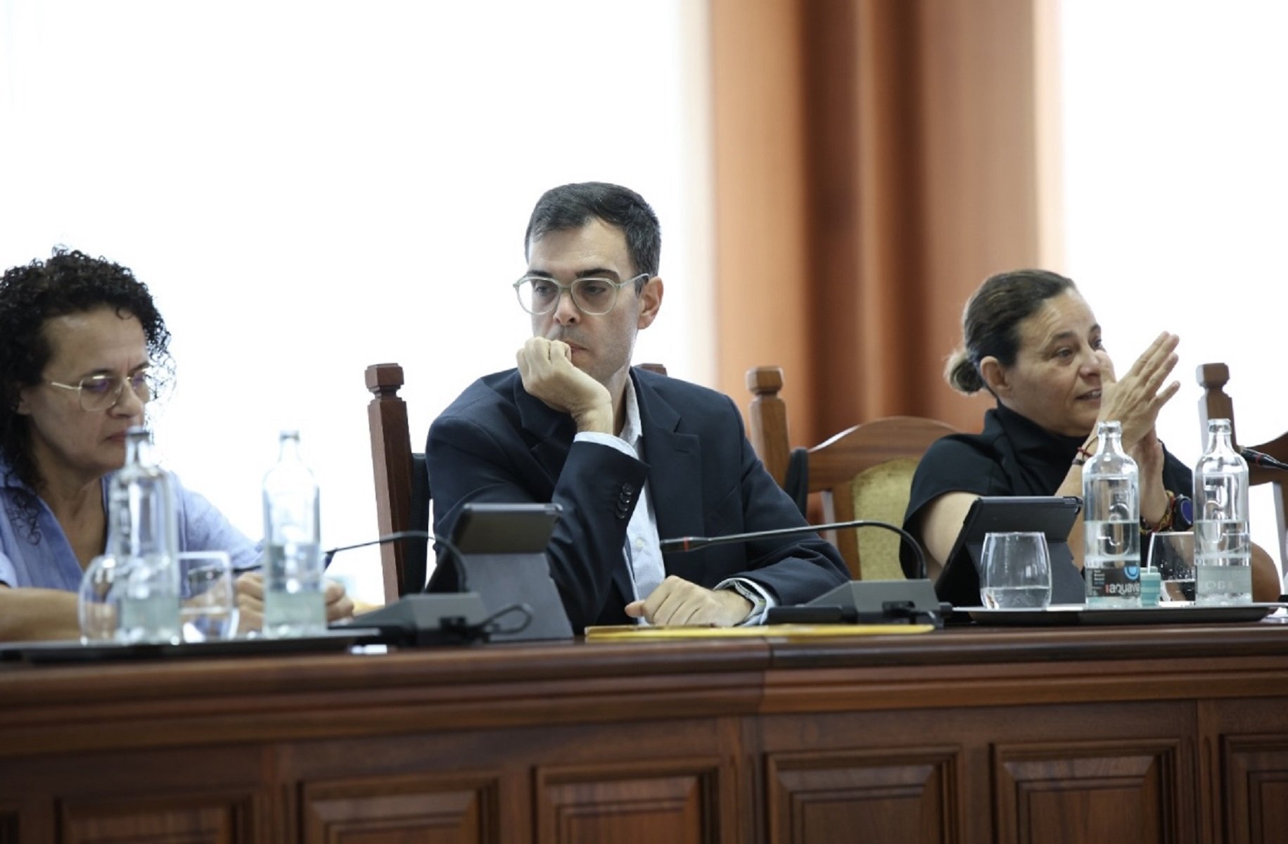 Alberto Aguiar, consejero del Grupo Socialista.