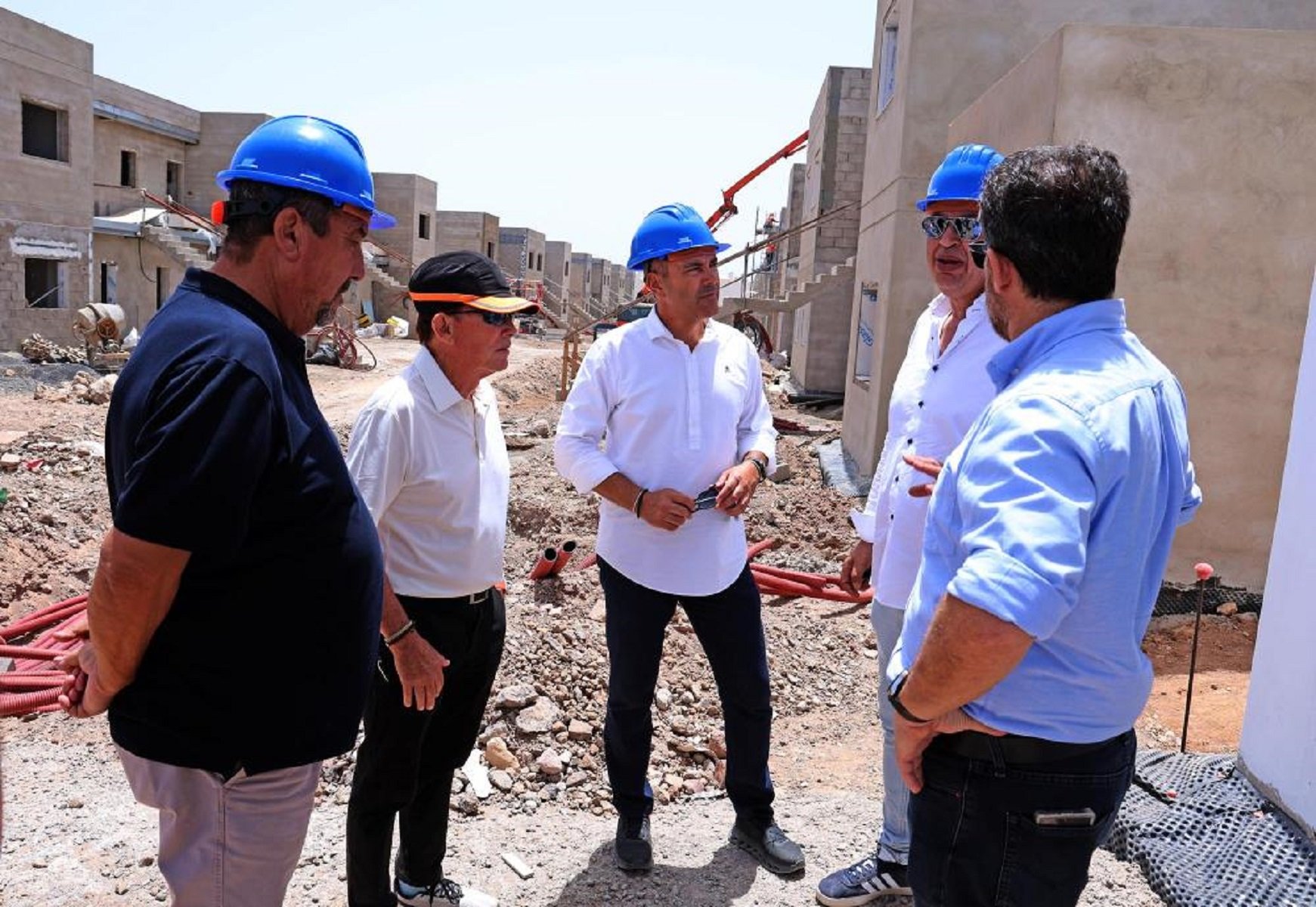 Visita nuevas viviendas en Playa Blanca