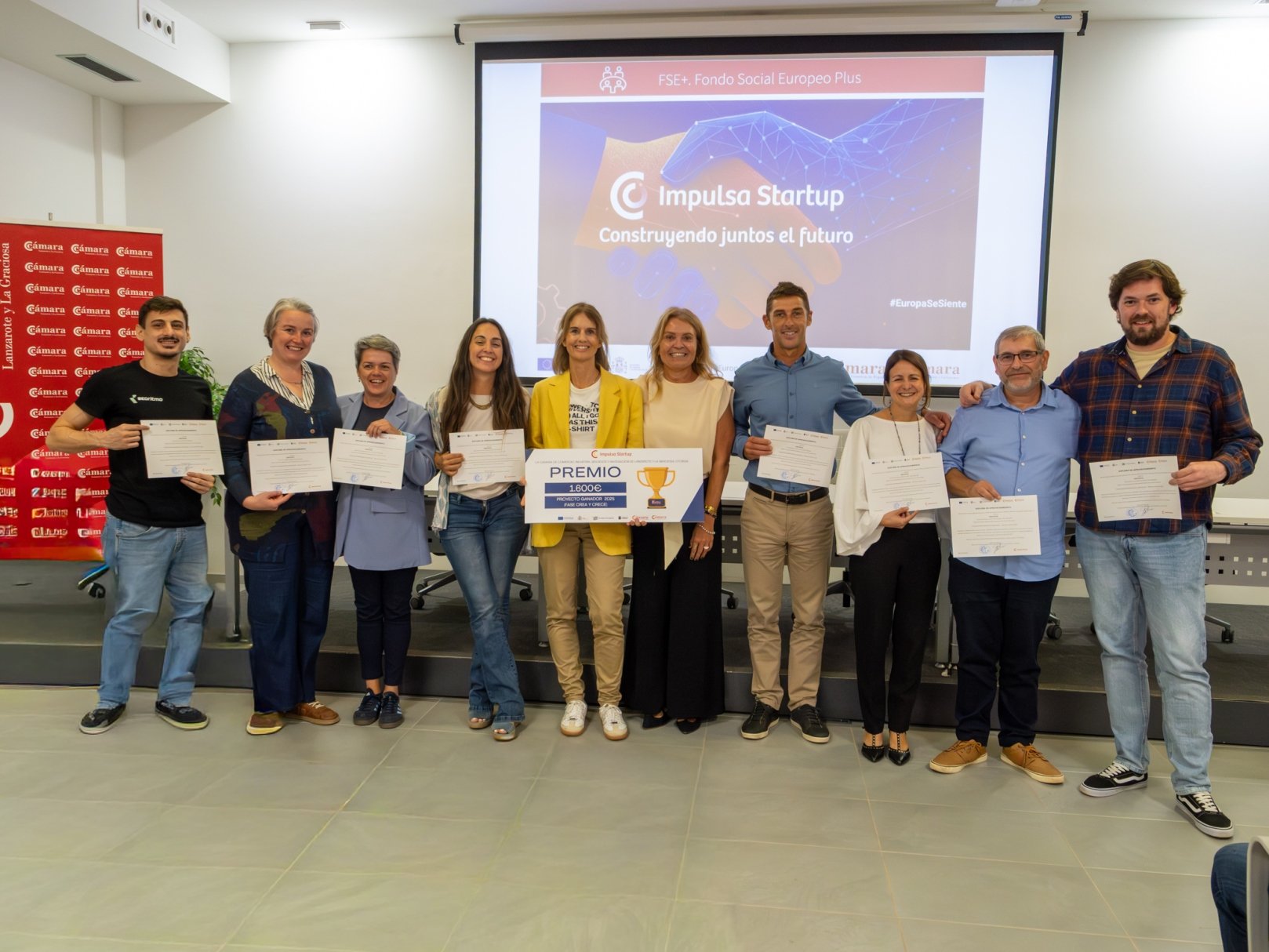 Participantes en programa Impulsa Startup