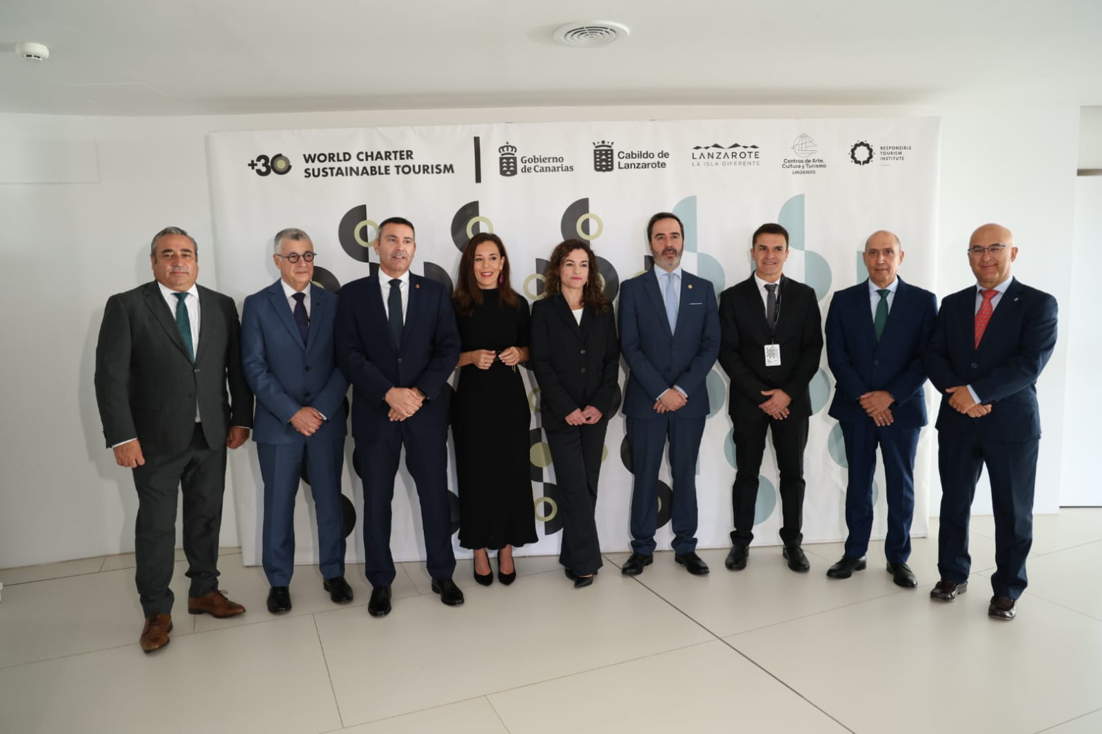 Inauguración del acto de adopción de la Carta Mundial del Turismo Sostenible +30. Foto: La Voz Inauguración del acto de adopción de la Carta Mundial del Turismo Sostenible +30. Foto: La Voz