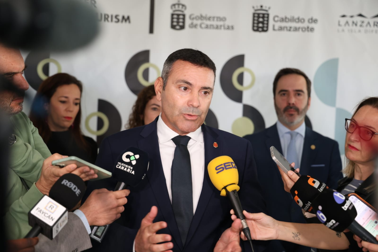 Inauguración del acto de adopción de la Carta Mundial del Turismo Sostenible +30. Foto: La Voz Inauguración del acto de adopción de la Carta Mundial del Turismo Sostenible +30. Foto: La Voz