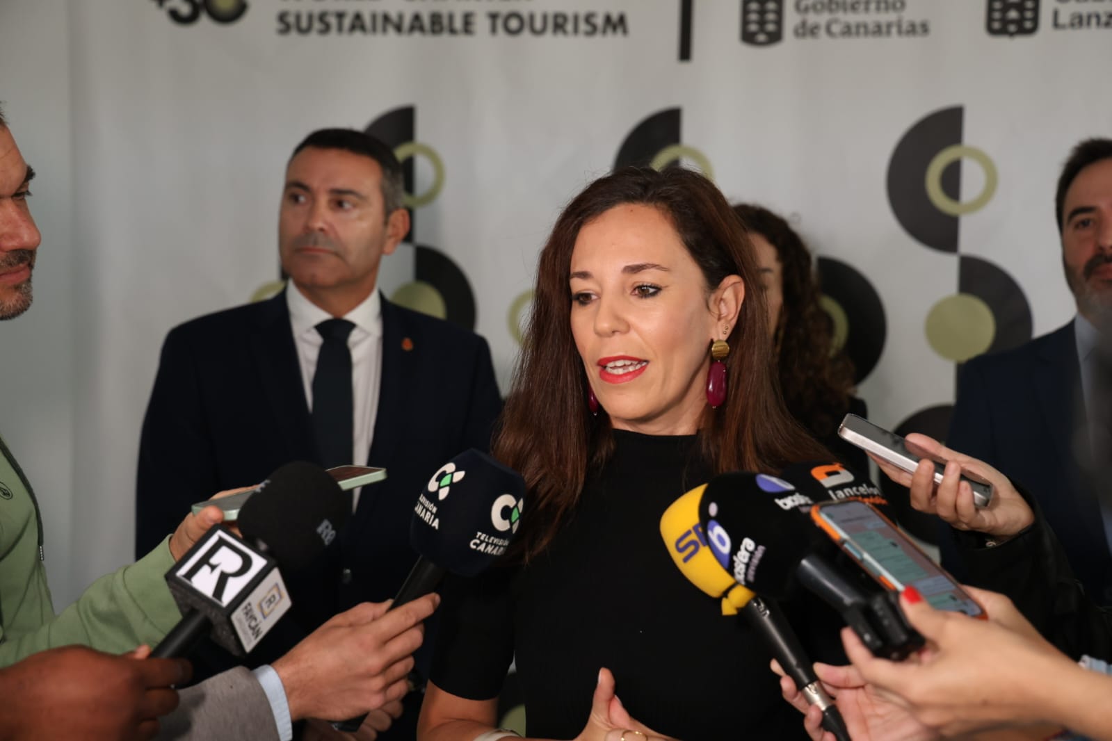 Inauguración del acto de adopción de la Carta Mundial del Turismo Sostenible +30. Foto: La Voz Inauguración del acto de adopción de la Carta Mundial del Turismo Sostenible +30. Foto: La Voz