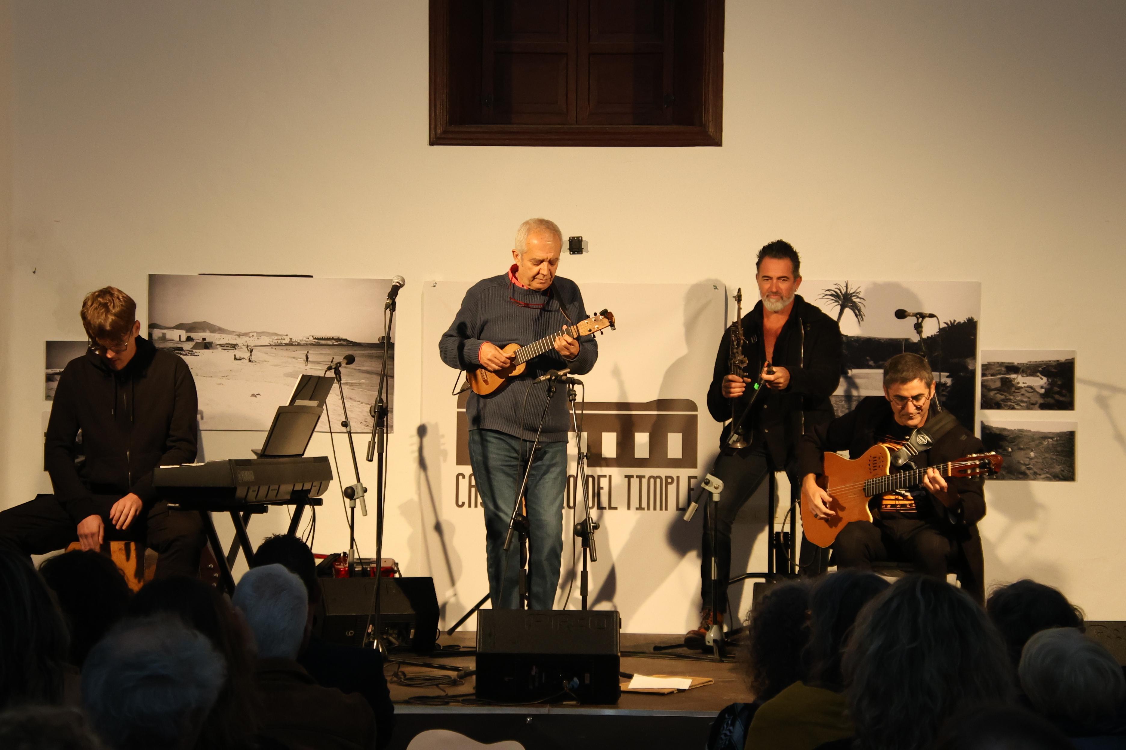 'El Toñín Corujo quartet' , 2025 (Fotos: Norberto de León)