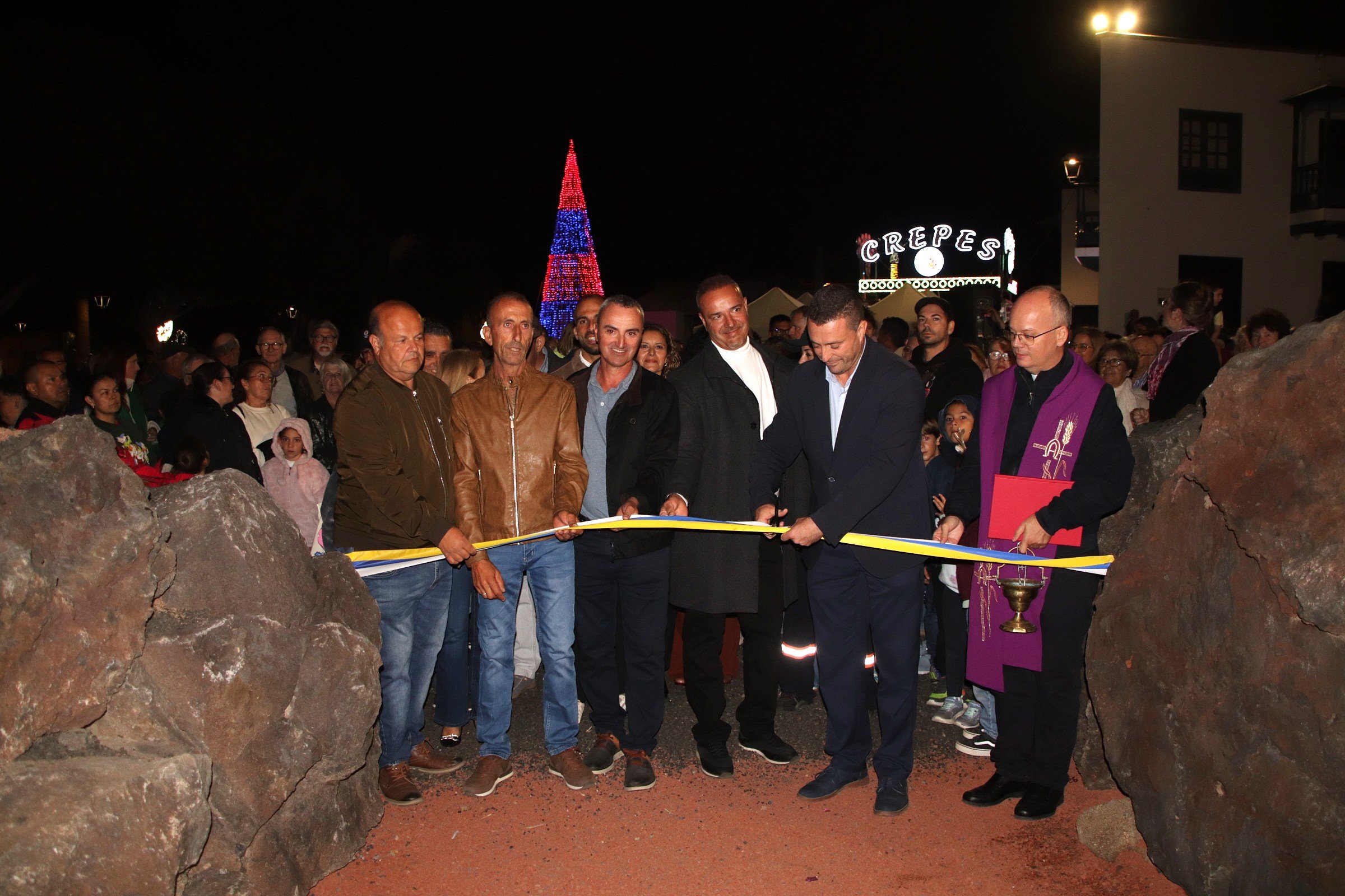 Inauguración del Belén de Yaiza, 2025