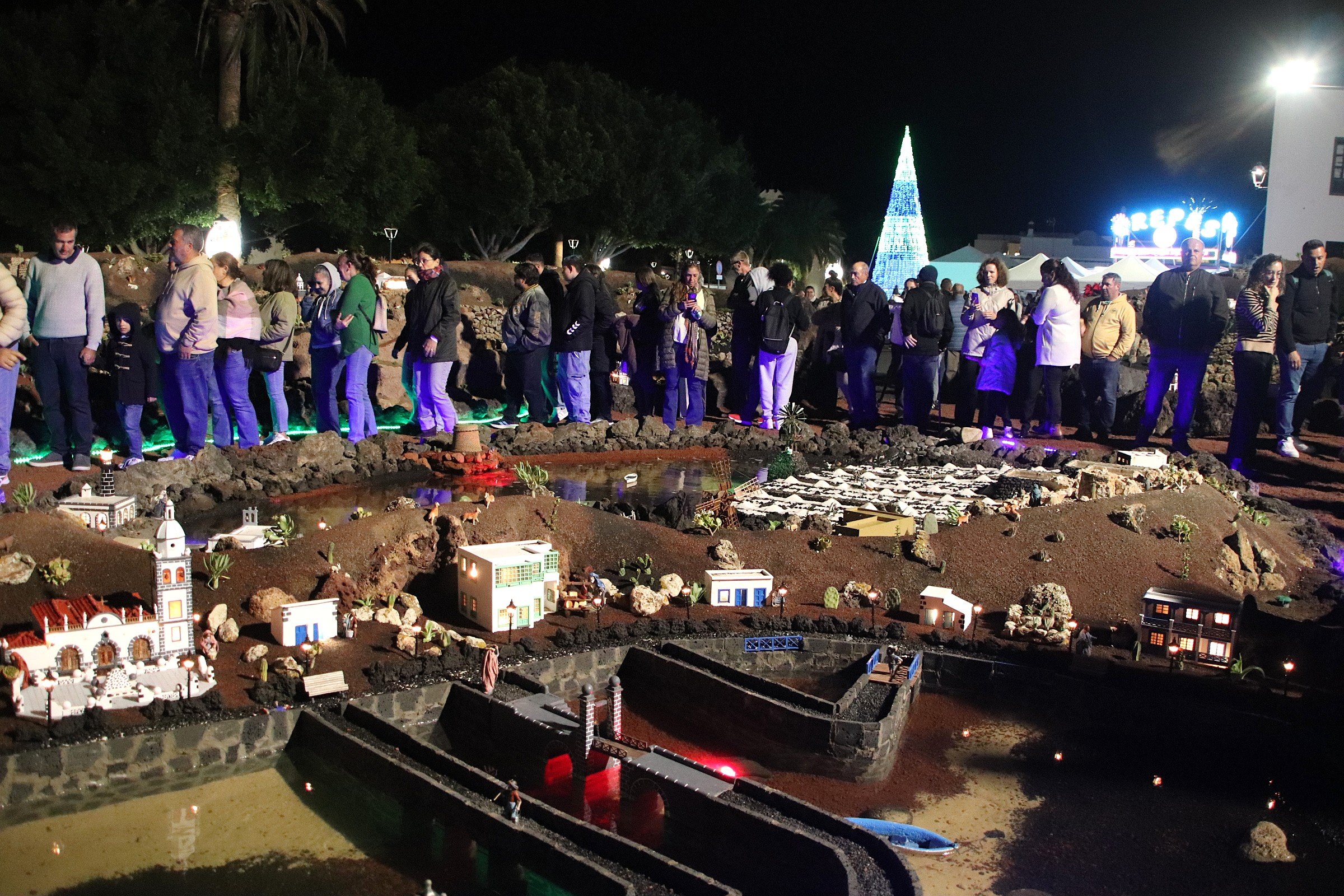 Inauguración del Belén de Yaiza, 2025