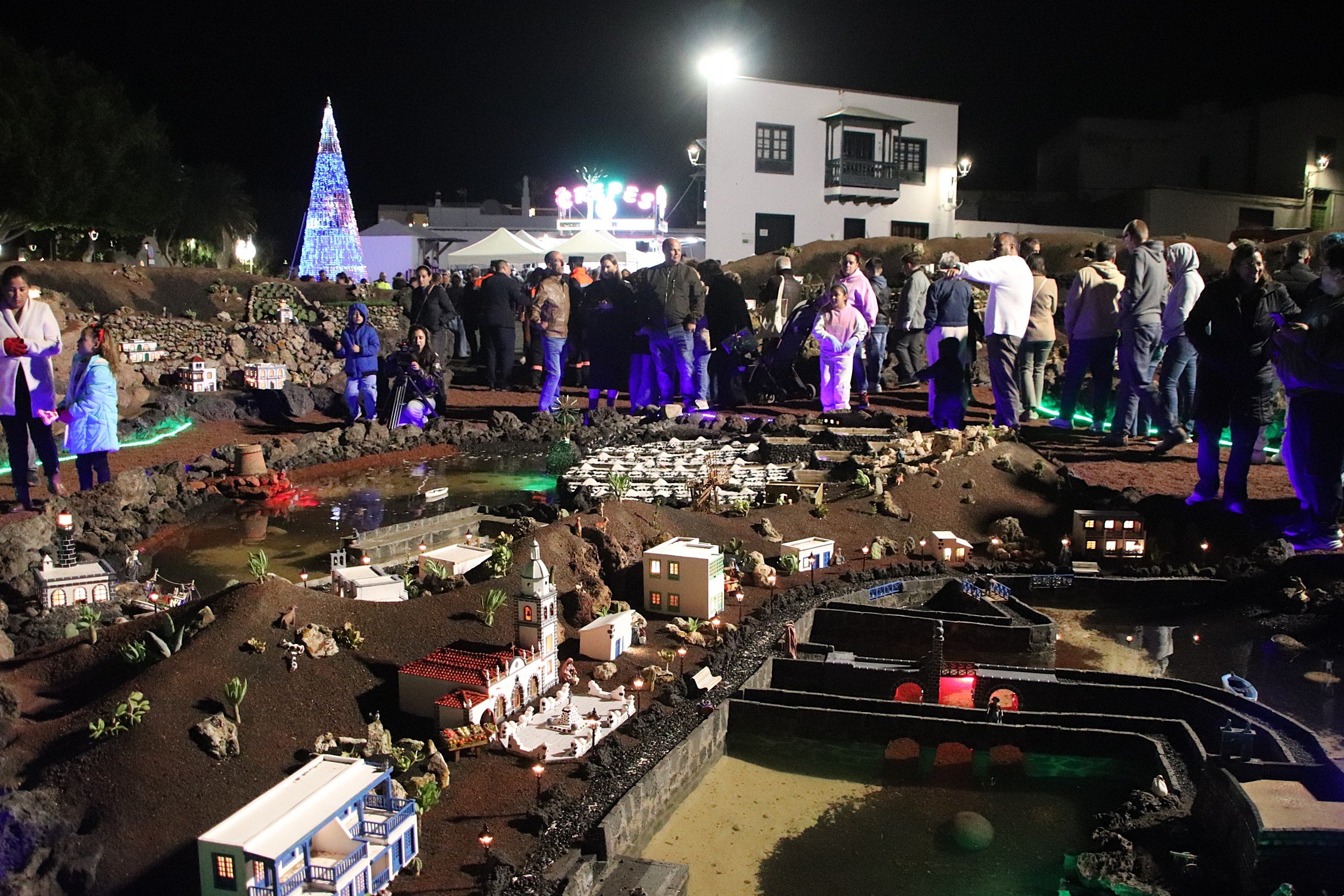 Inauguración del Belén de Yaiza, 2025