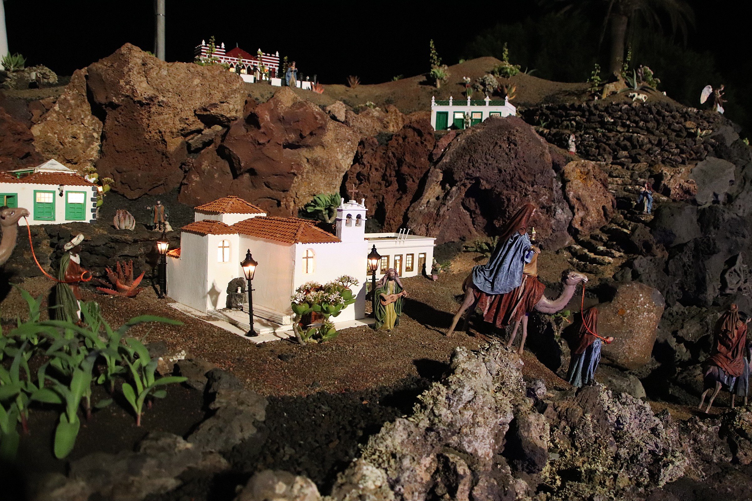 Inauguración del Belén de Yaiza, 2025