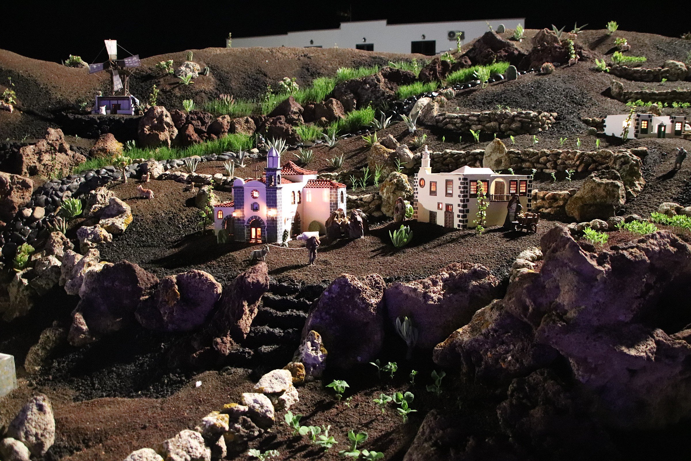 Inauguración del Belén de Yaiza, 2025