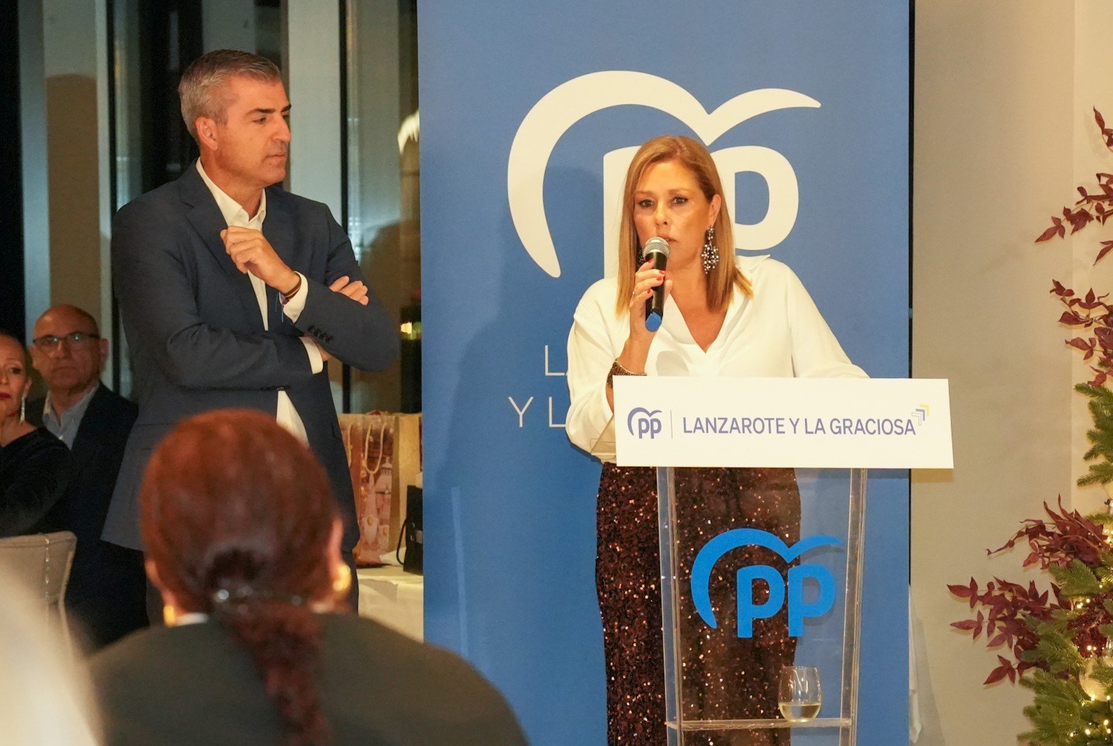 Encuentro navideño del PP en Lanzarote, 2025