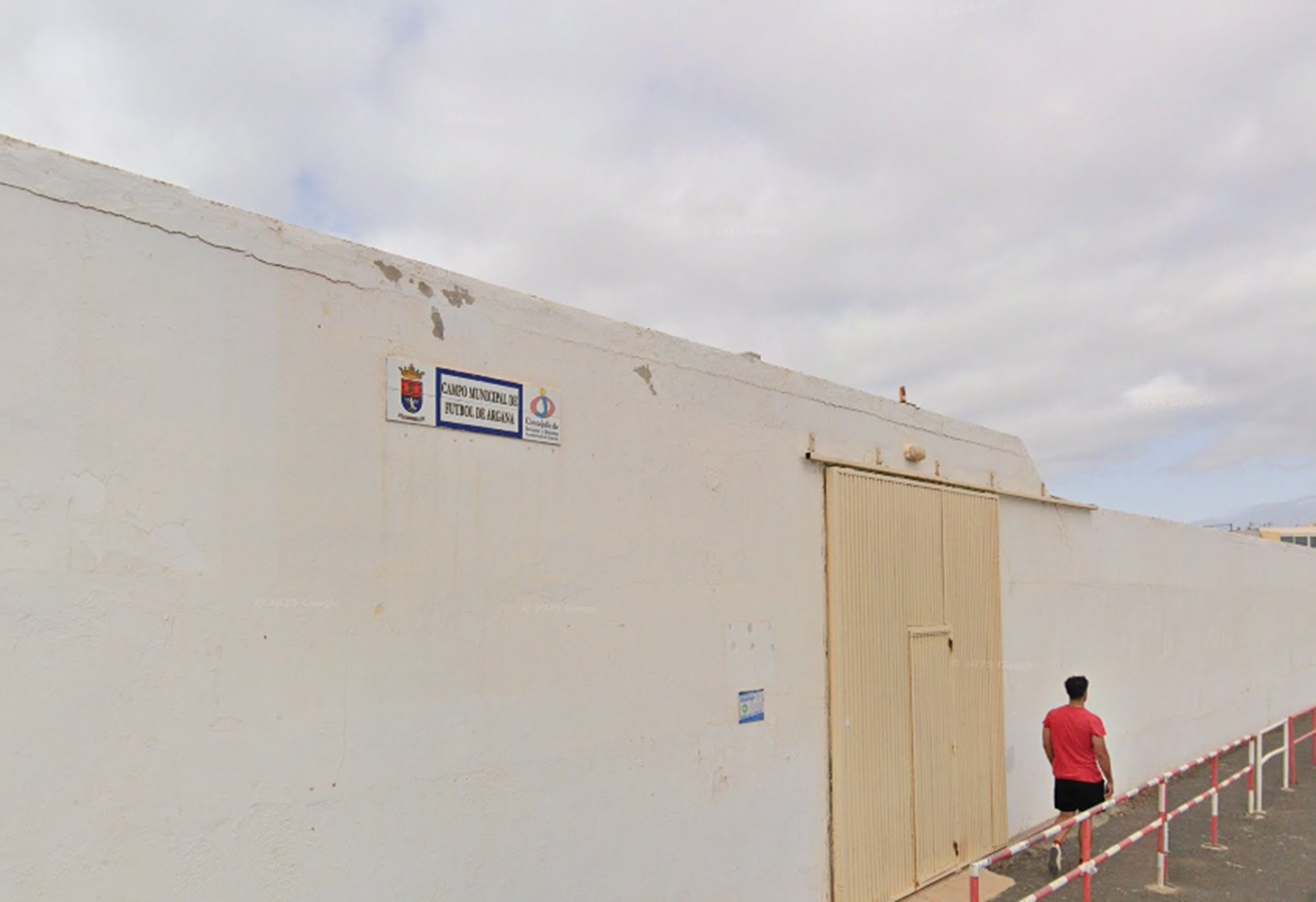 Campo de fútbol de Argana. Foto: Google Maps