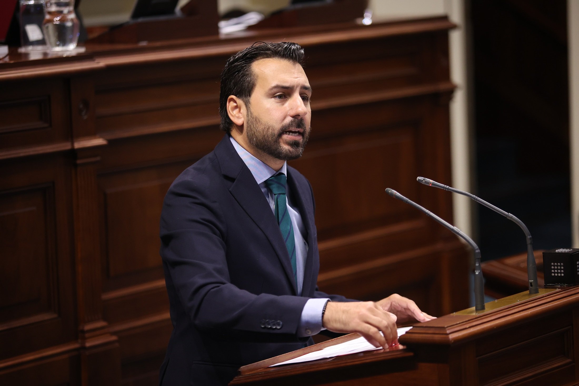 Manuel Hernández, portavoz de Hacienda del Grupo Parlamentario Socialista