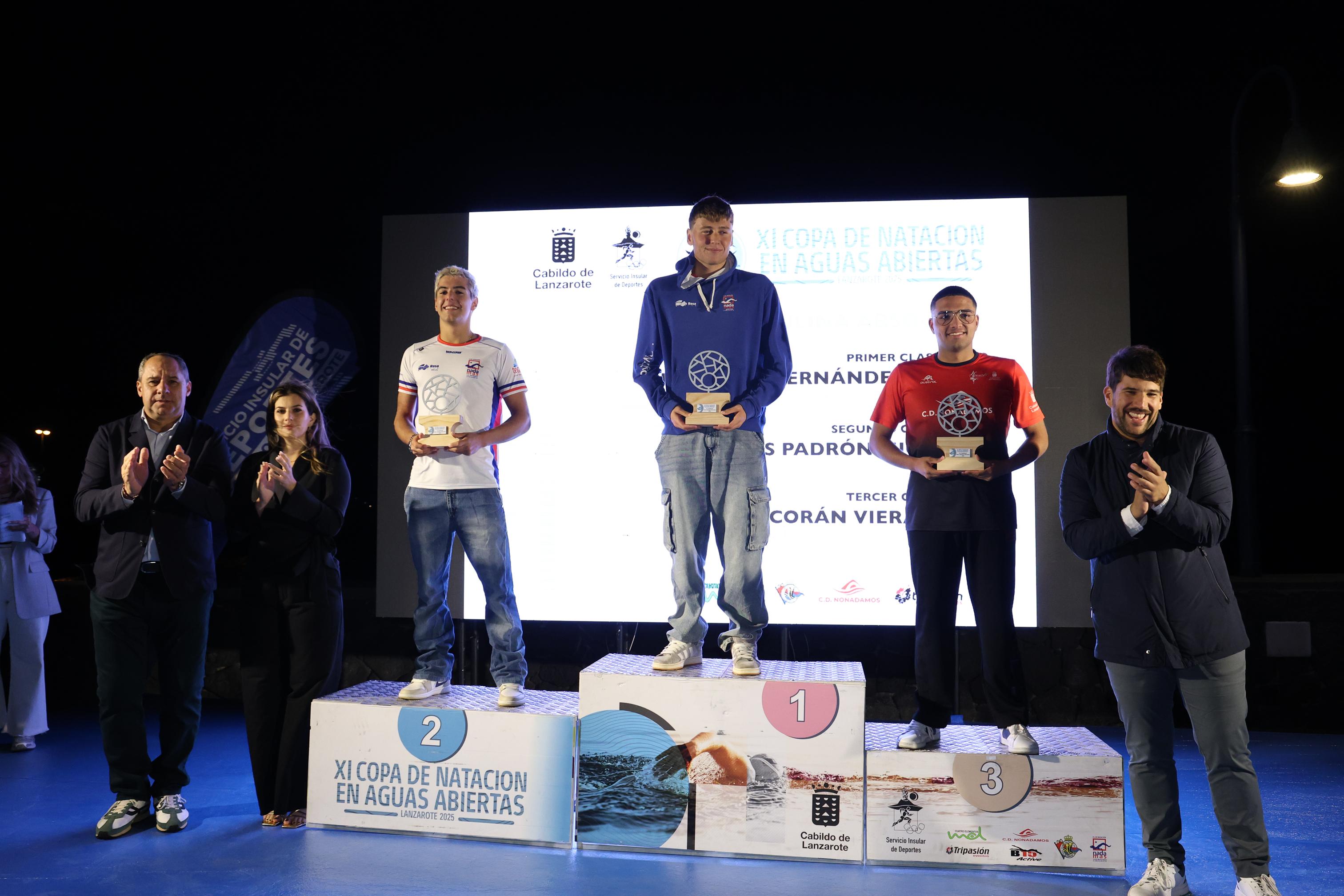 Clausura la XI Copa de Natación de Aguas Abiertas. Foto: La Voz