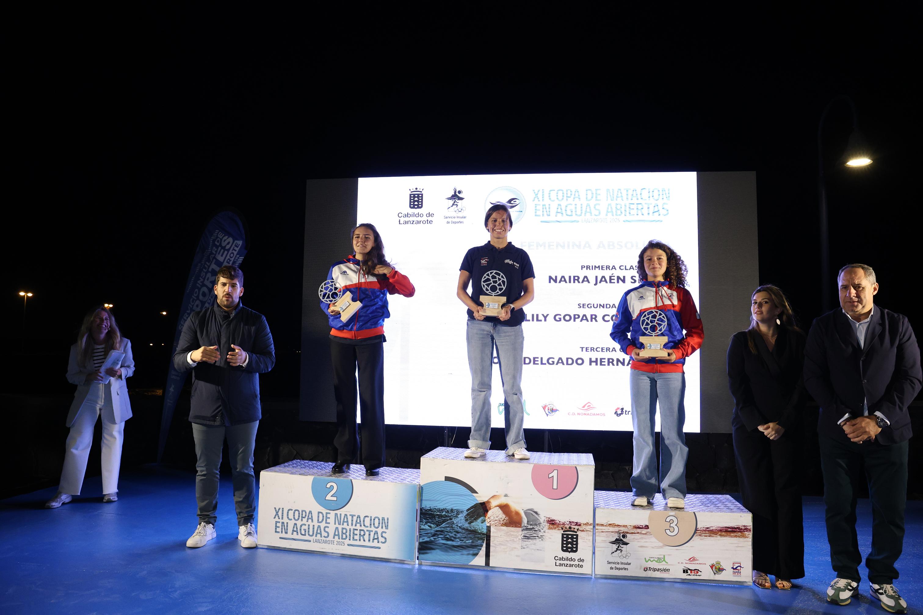 Clausura la XI Copa de Natación de Aguas Abiertas. Foto: La Voz