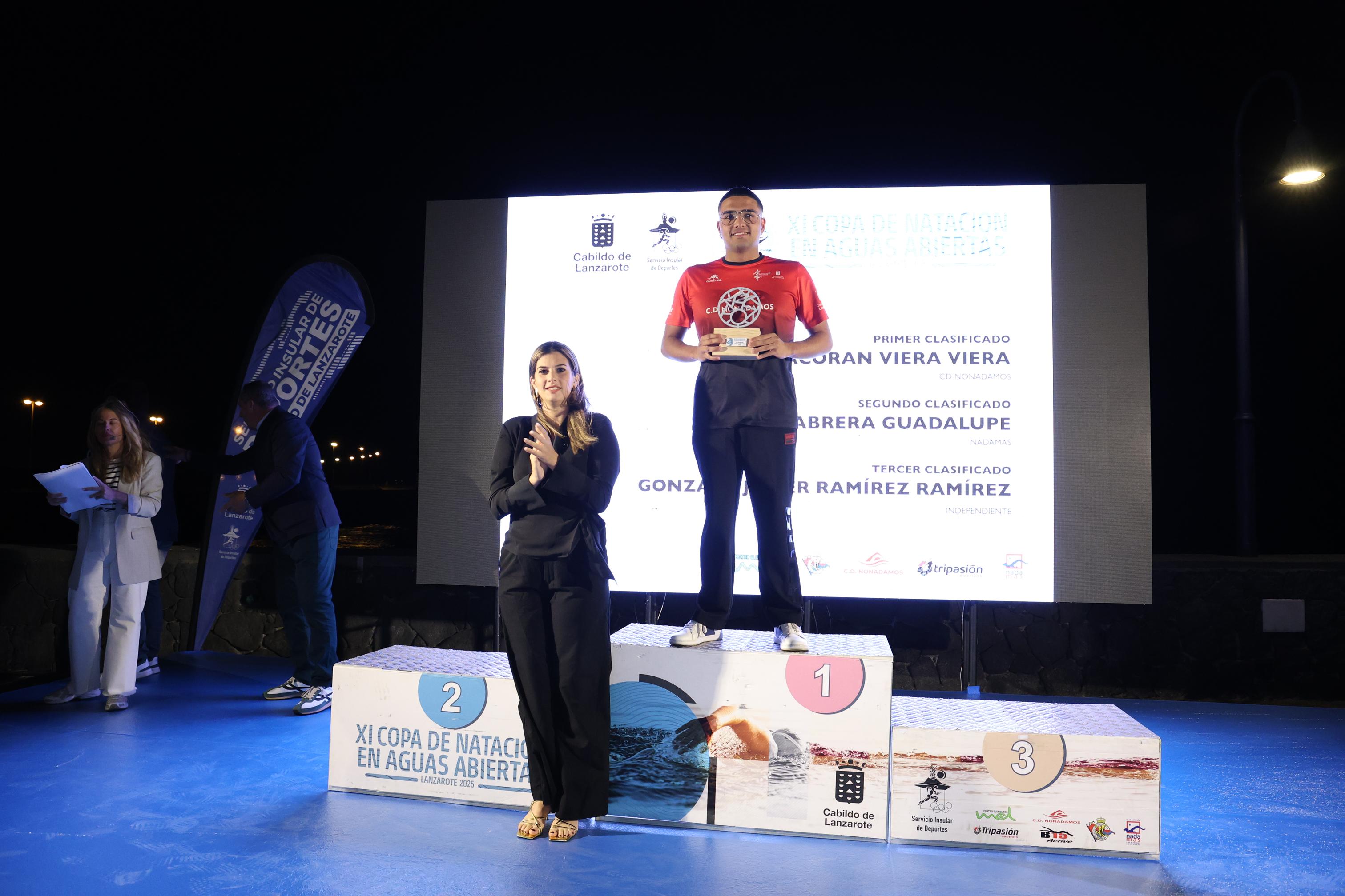 Clausura la XI Copa de Natación de Aguas Abiertas. Foto: La Voz