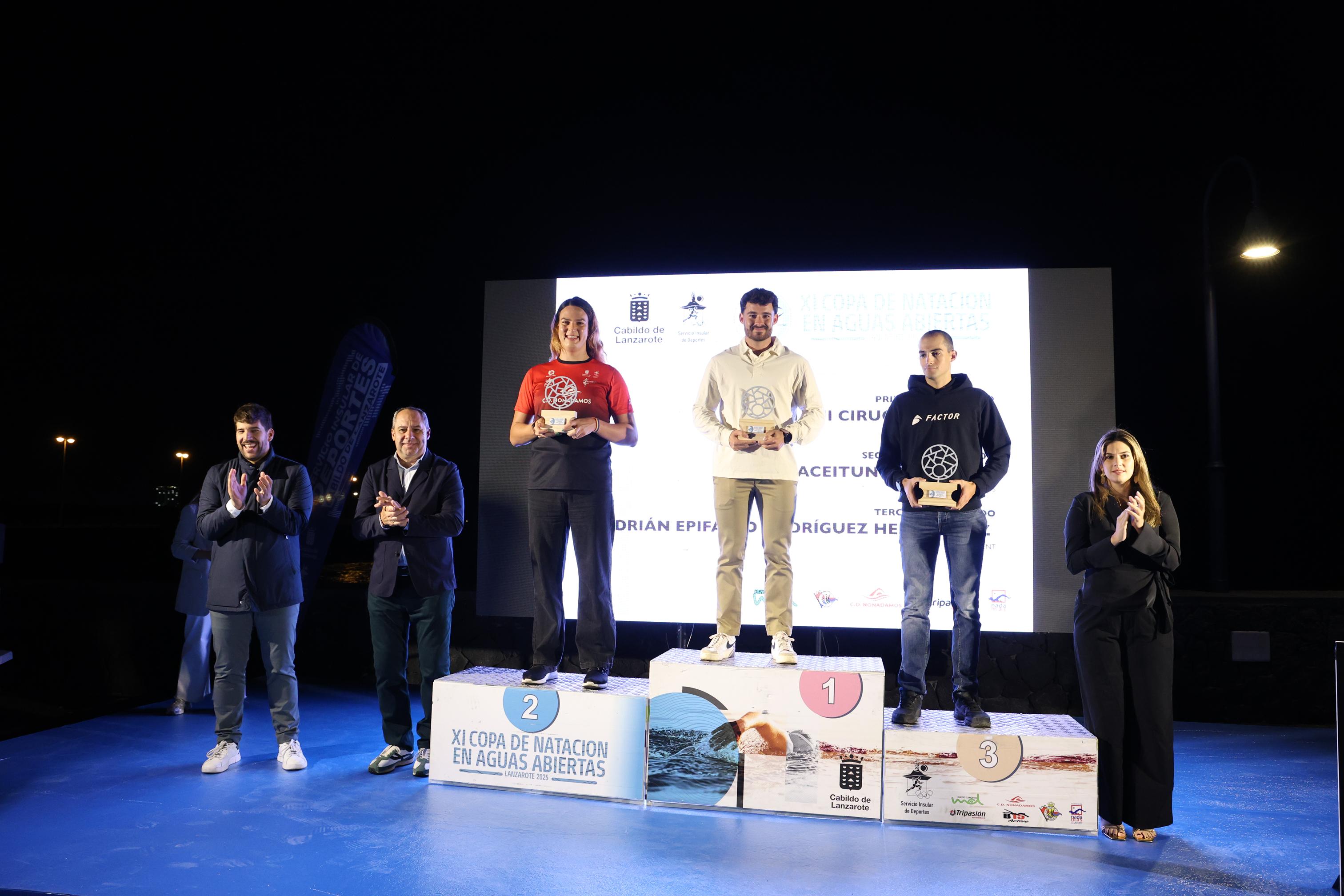 Clausura la XI Copa de Natación de Aguas Abiertas. Foto: La Voz