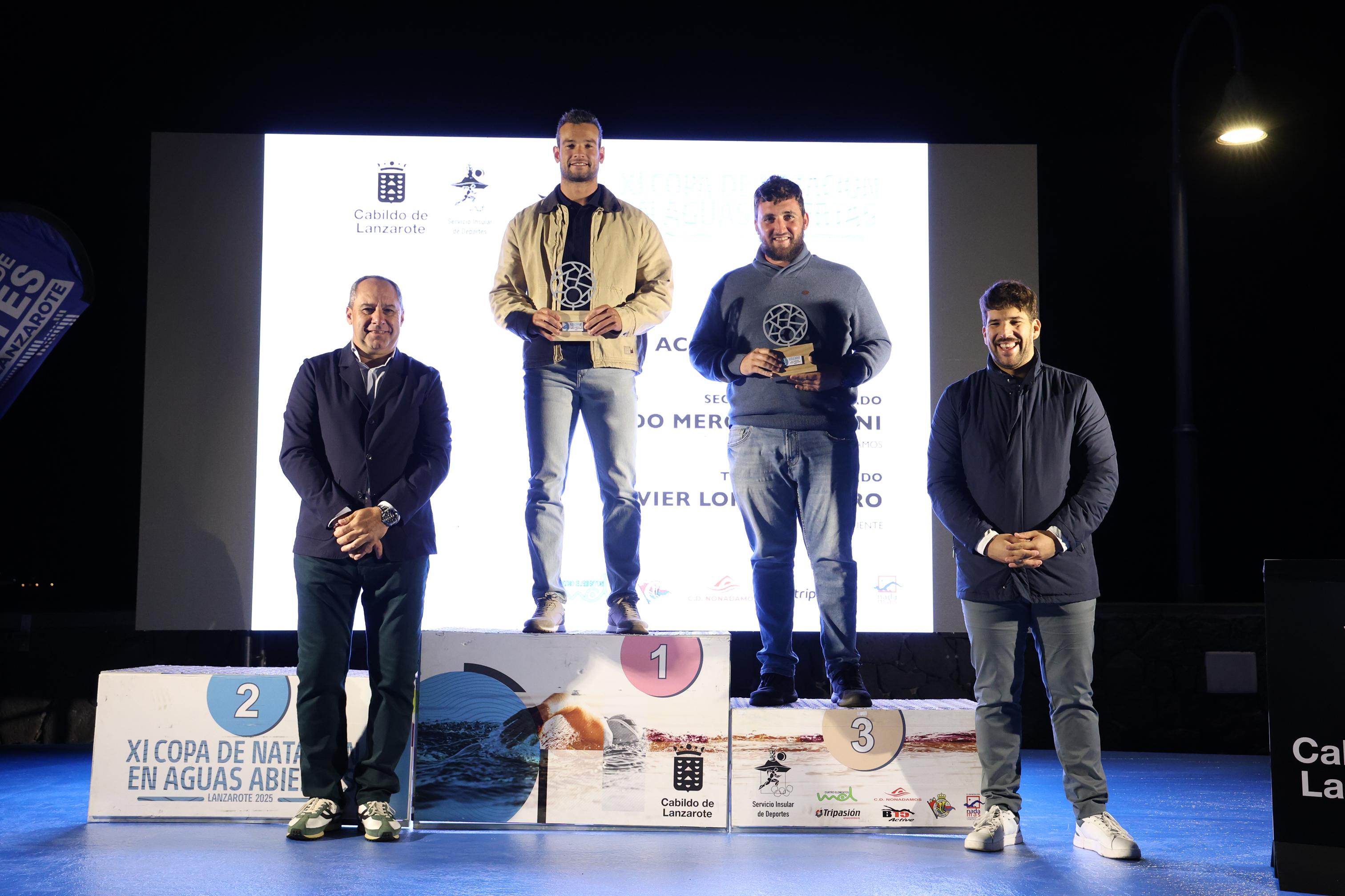 Clausura la XI Copa de Natación de Aguas Abiertas. Foto: La Voz