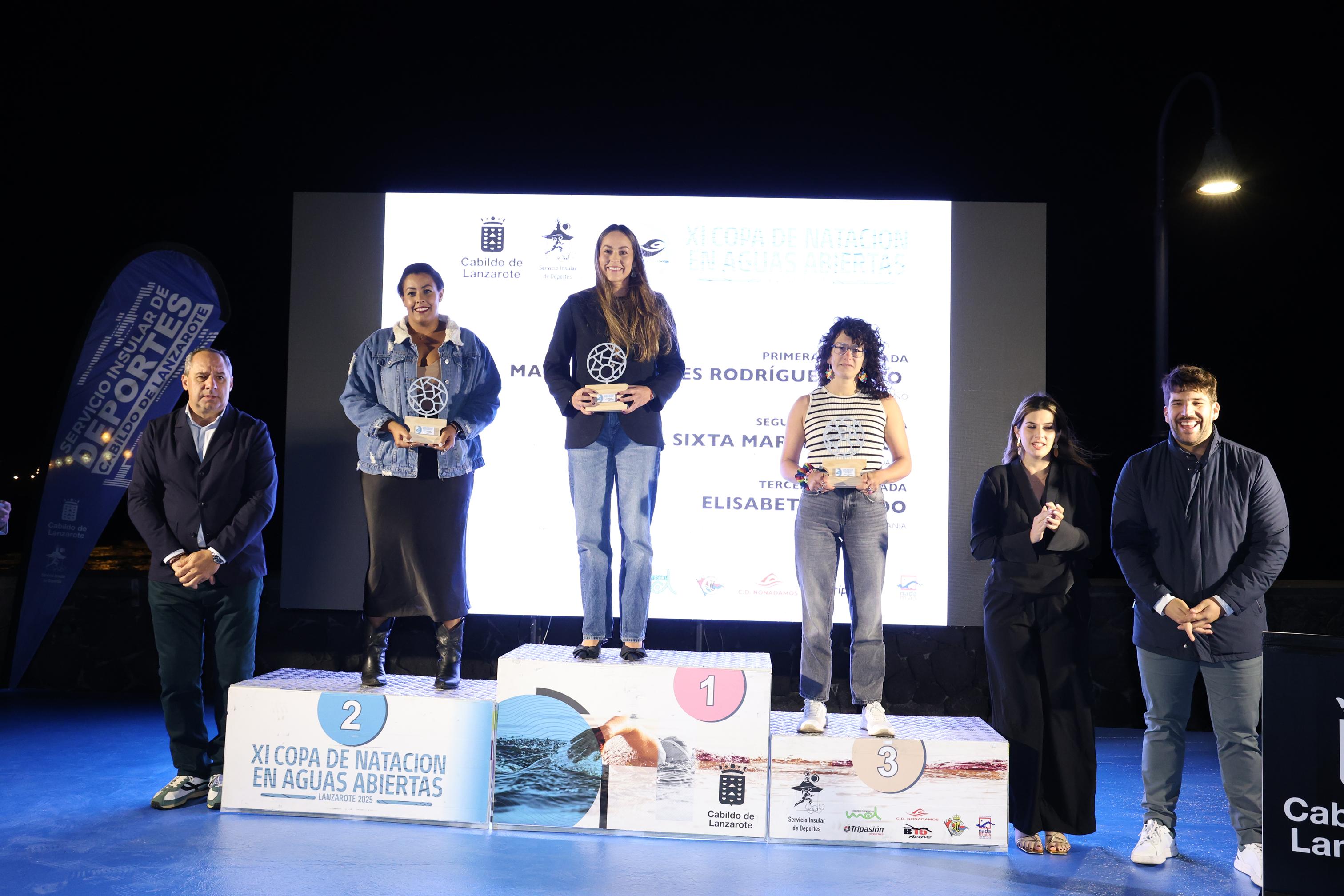 Clausura la XI Copa de Natación de Aguas Abiertas. Foto: La Voz