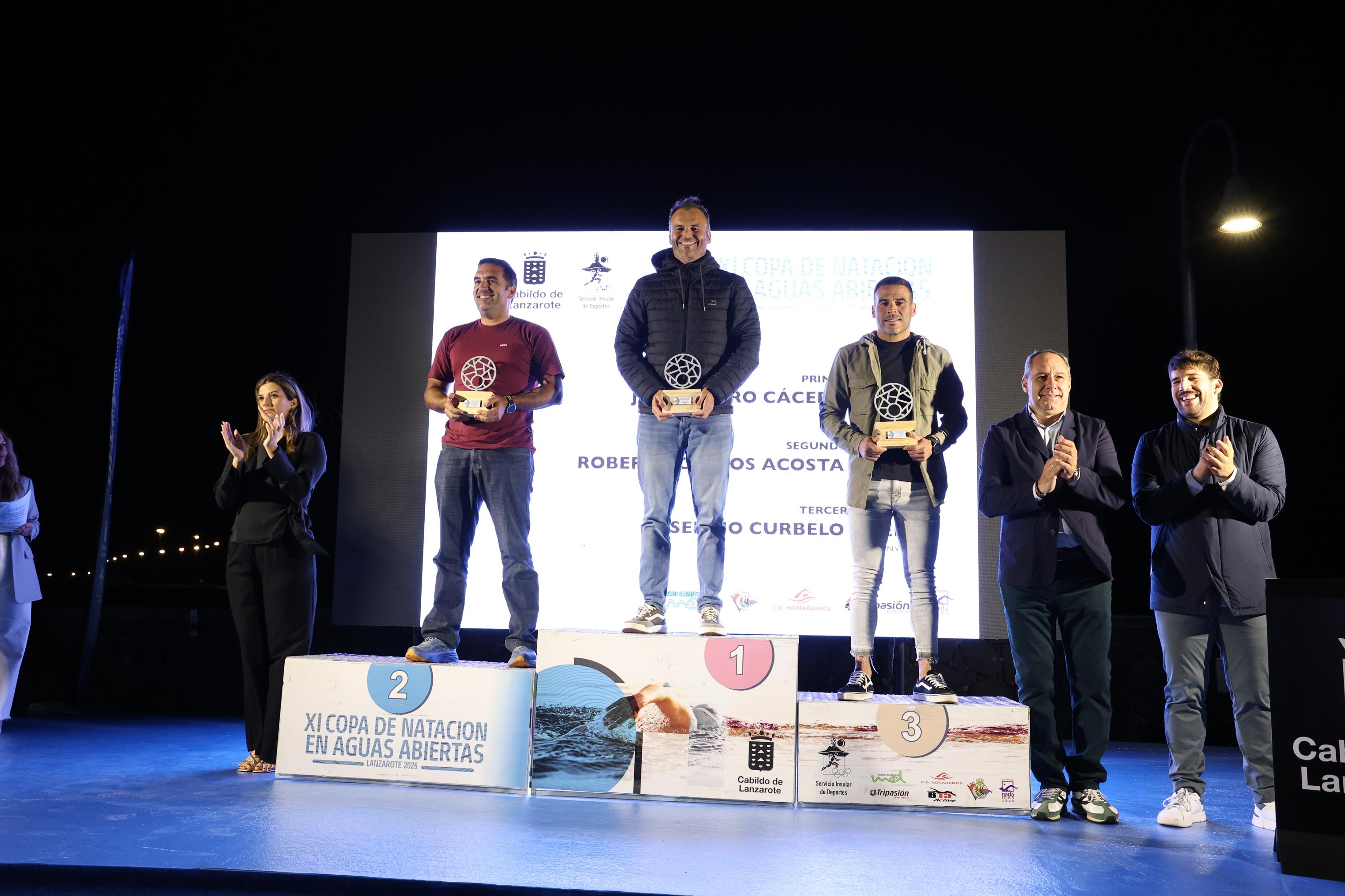 Clausura la XI Copa de Natación de Aguas Abiertas. Foto: La Voz