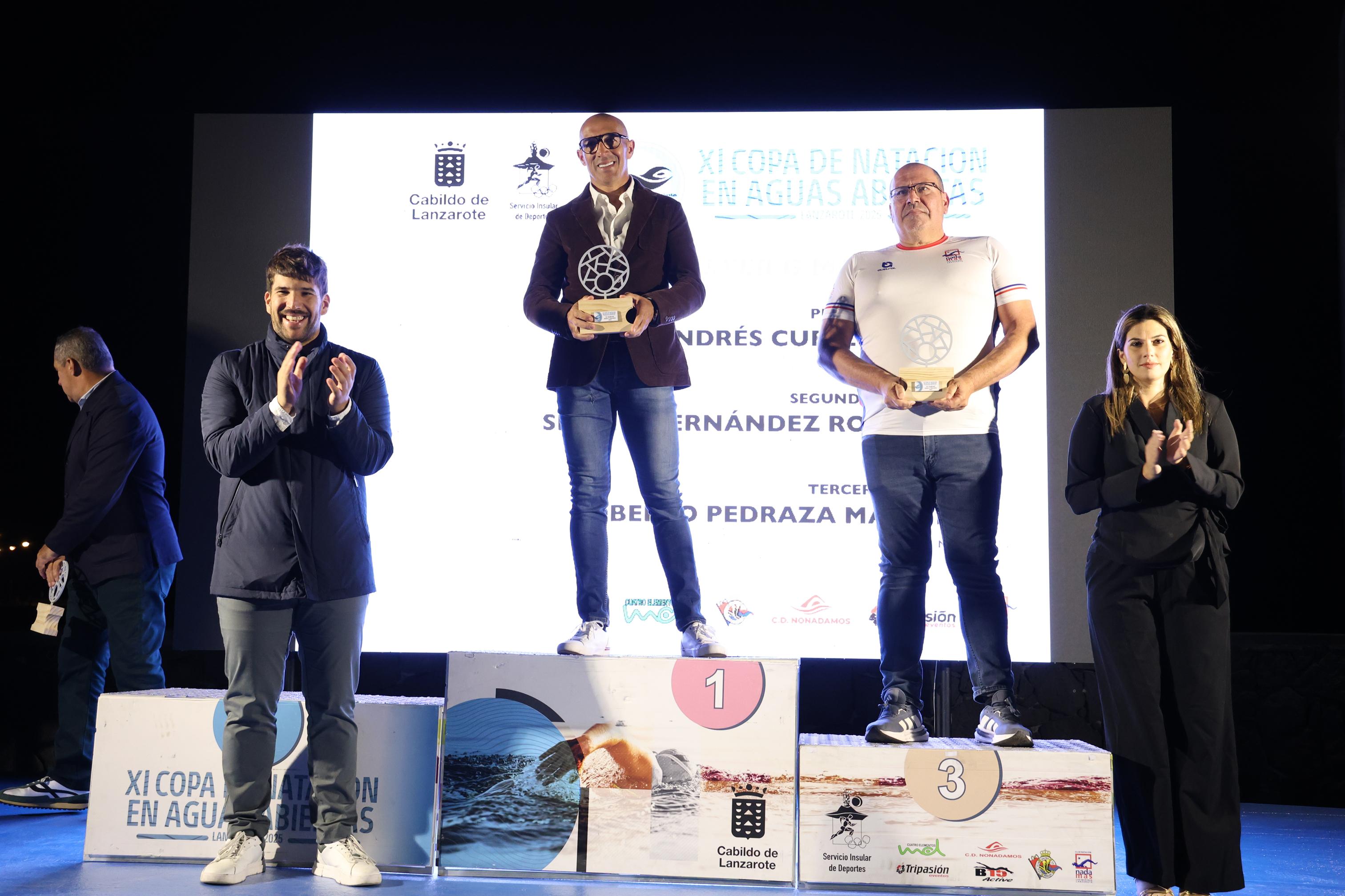 Clausura la XI Copa de Natación de Aguas Abiertas. Foto: La Voz