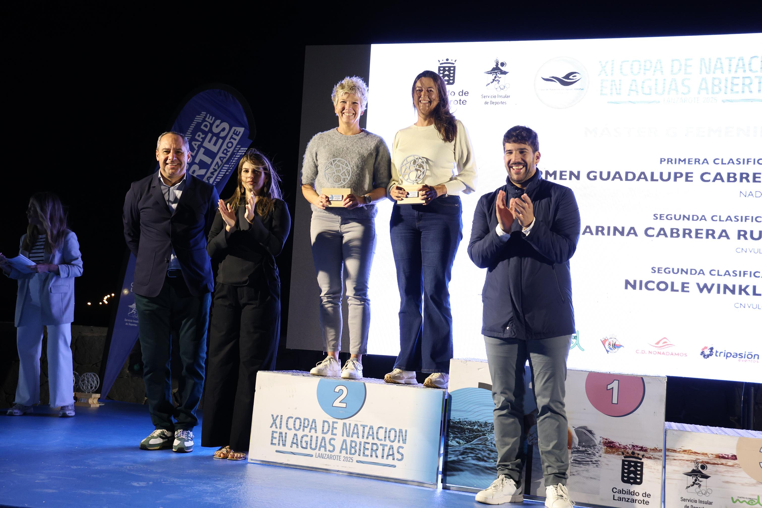 Clausura la XI Copa de Natación de Aguas Abiertas. Foto: La Voz