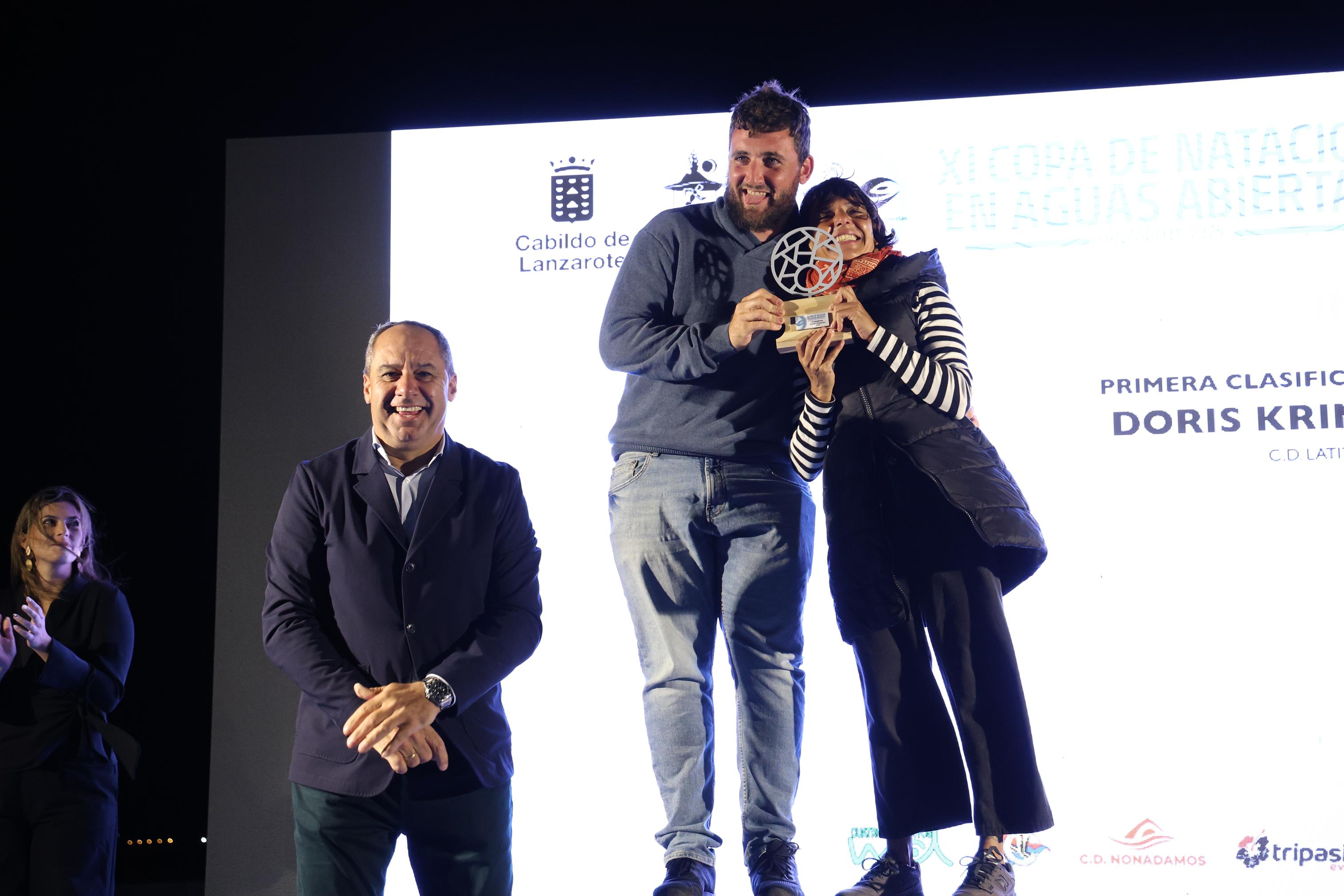 Clausura la XI Copa de Natación de Aguas Abiertas. Foto: La Voz