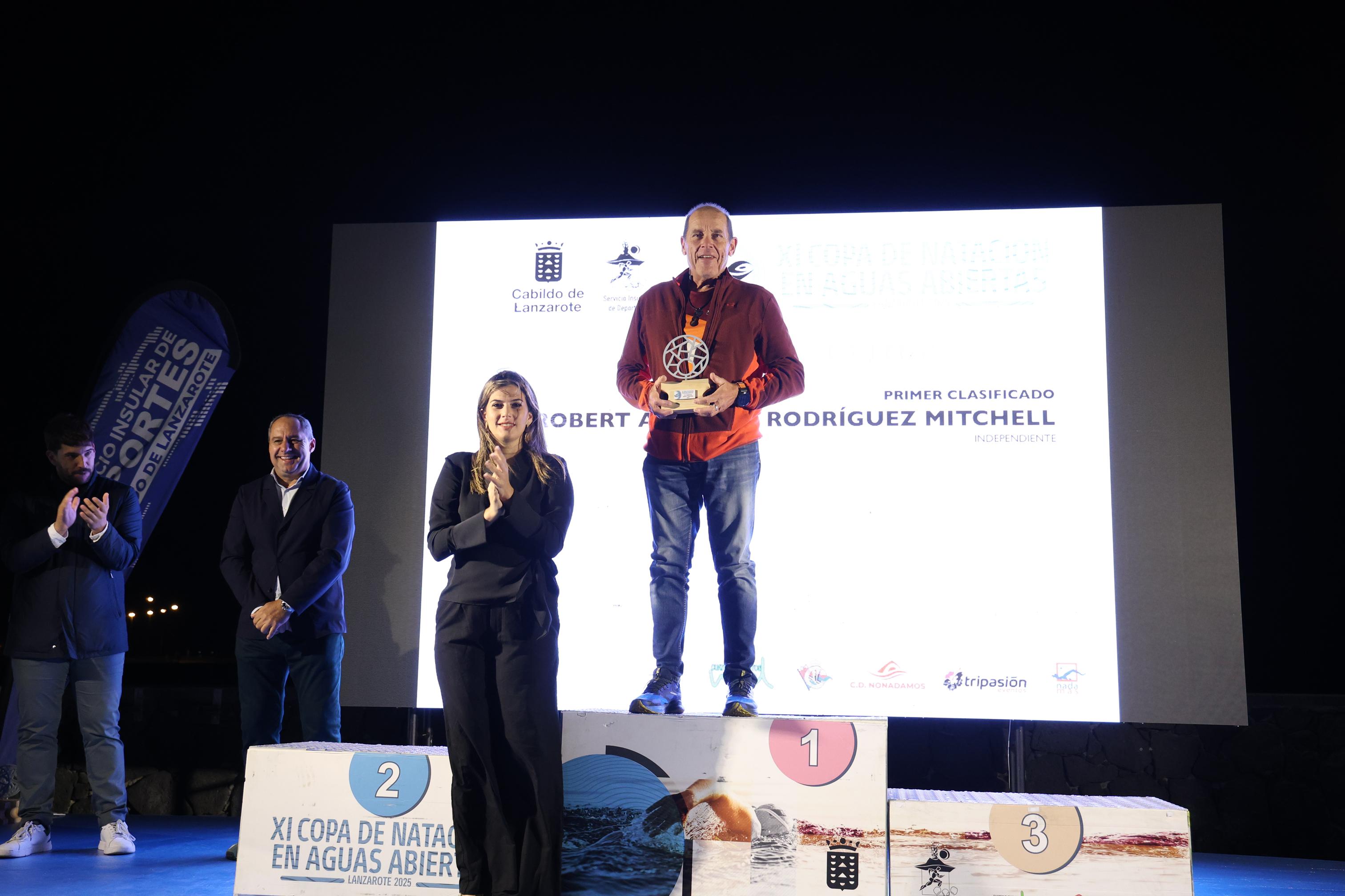 Clausura la XI Copa de Natación de Aguas Abiertas. Foto: La Voz