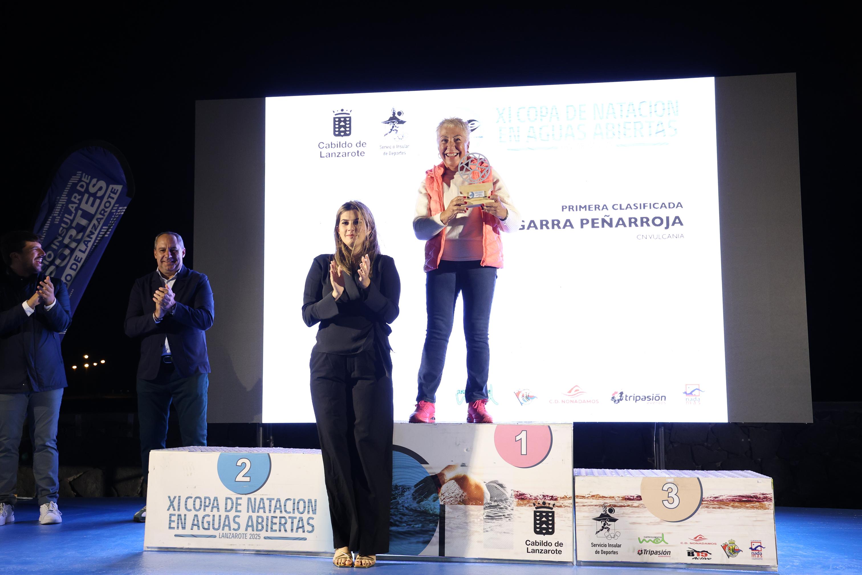 Clausura la XI Copa de Natación de Aguas Abiertas. Foto: La Voz