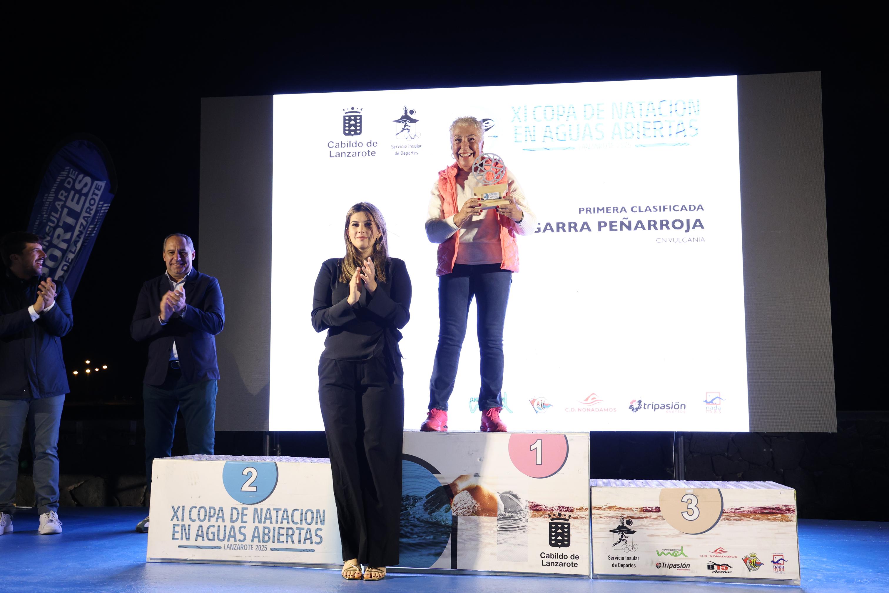Clausura la XI Copa de Natación de Aguas Abiertas. Foto: La Voz