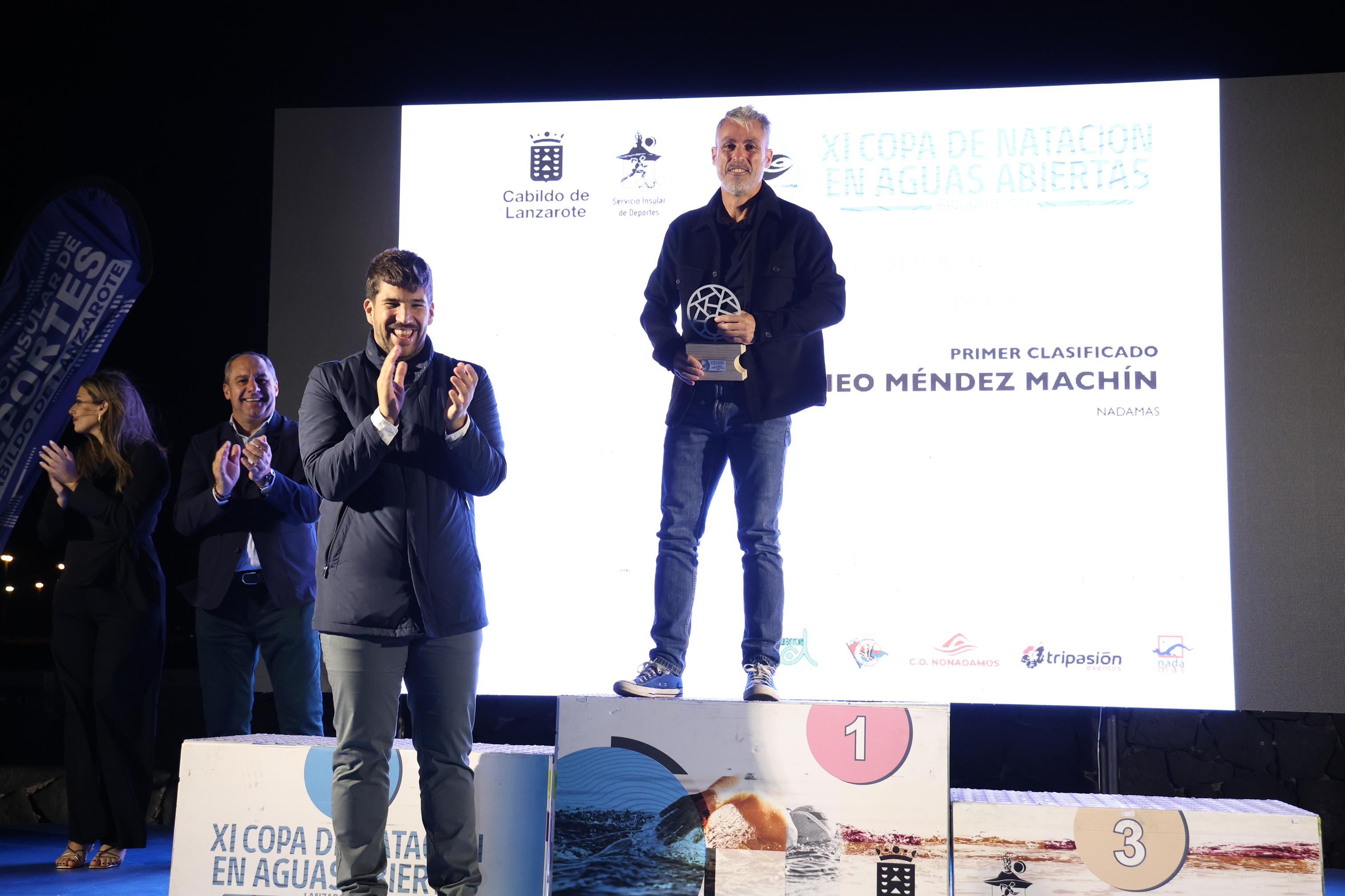 Clausura la XI Copa de Natación de Aguas Abiertas. Foto: La Voz