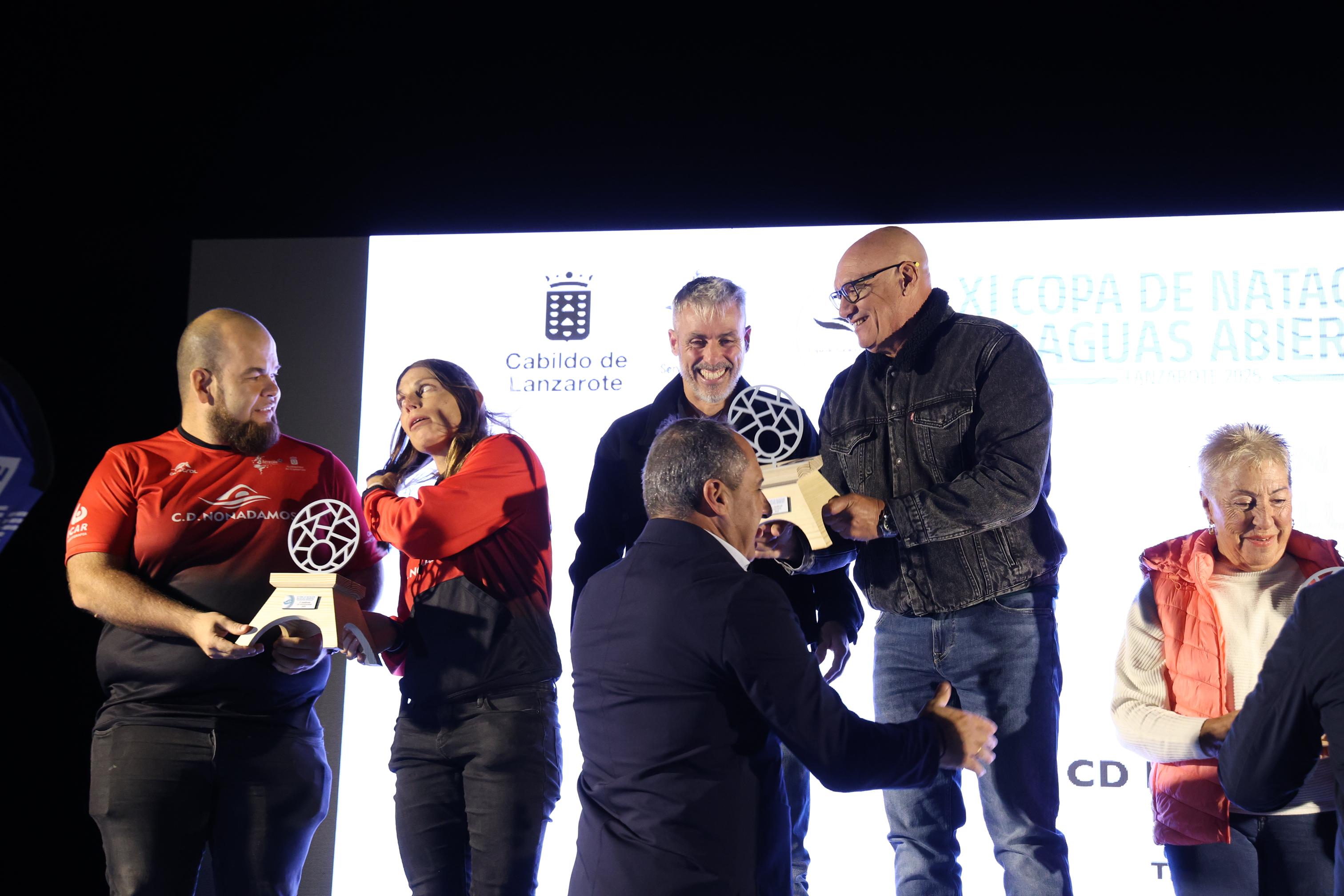 Clausura la XI Copa de Natación de Aguas Abiertas. Foto: La Voz
