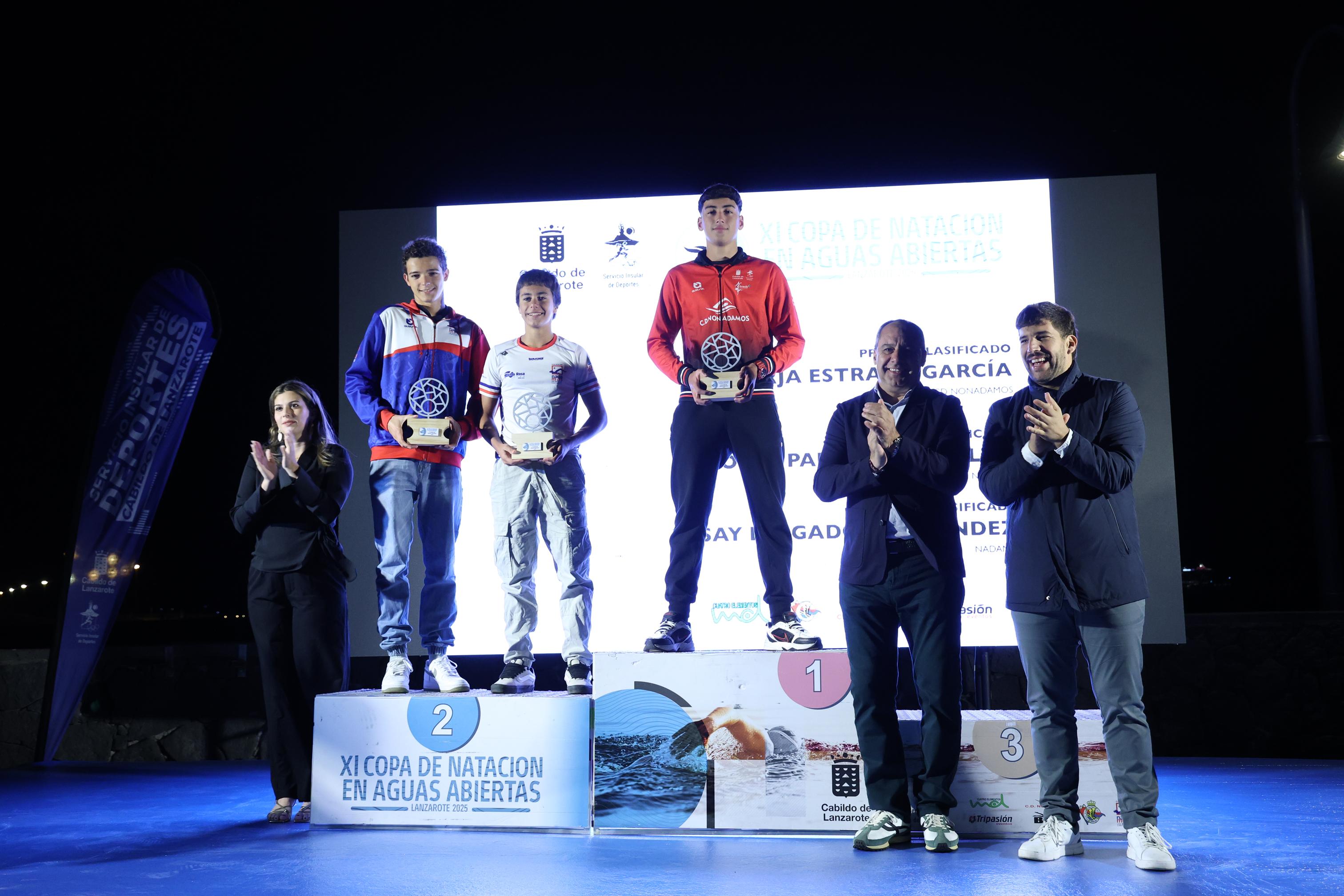 Clausura la XI Copa de Natación de Aguas Abiertas. Foto: La Voz