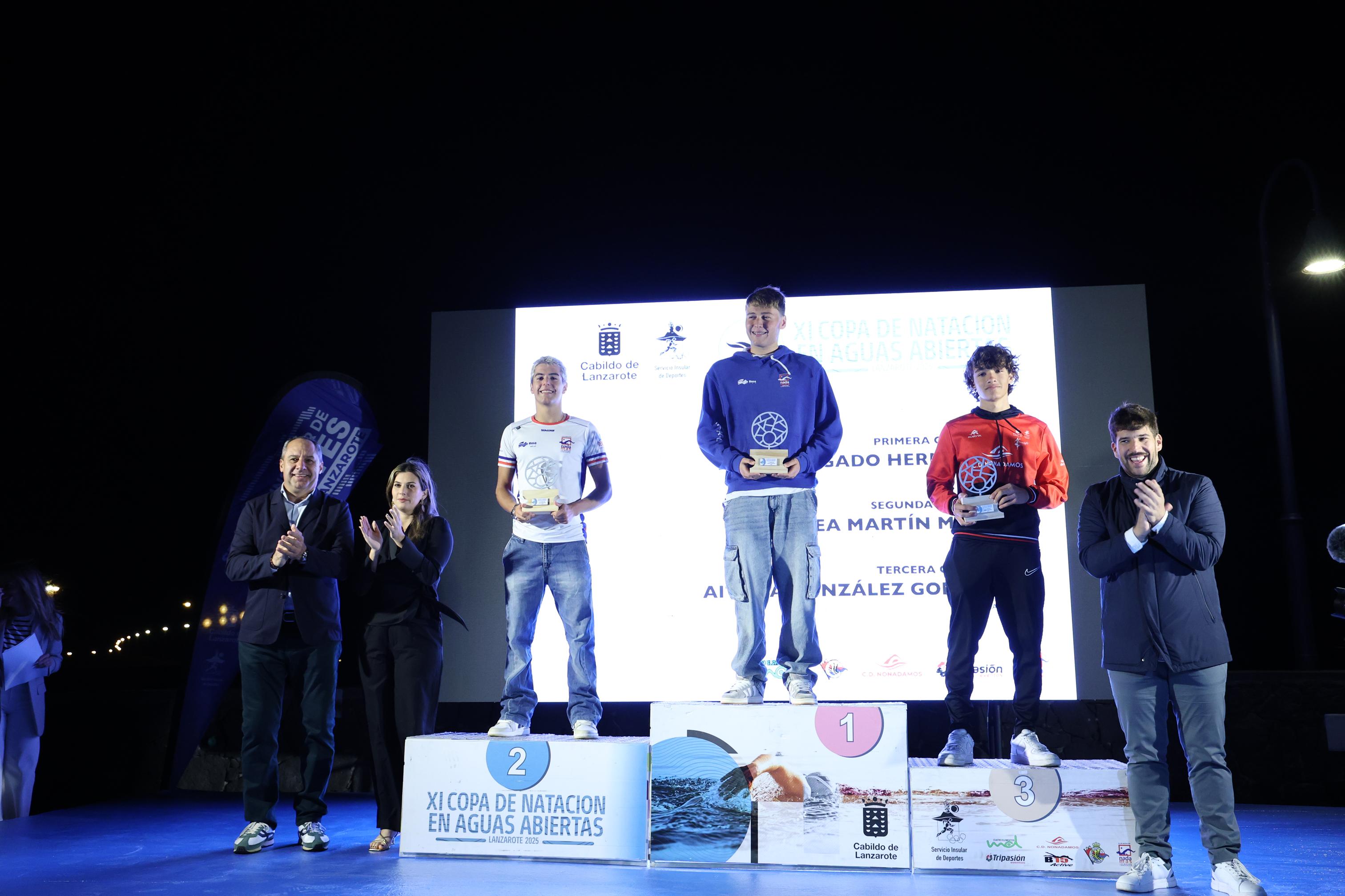 Clausura la XI Copa de Natación de Aguas Abiertas. Foto: La Voz
