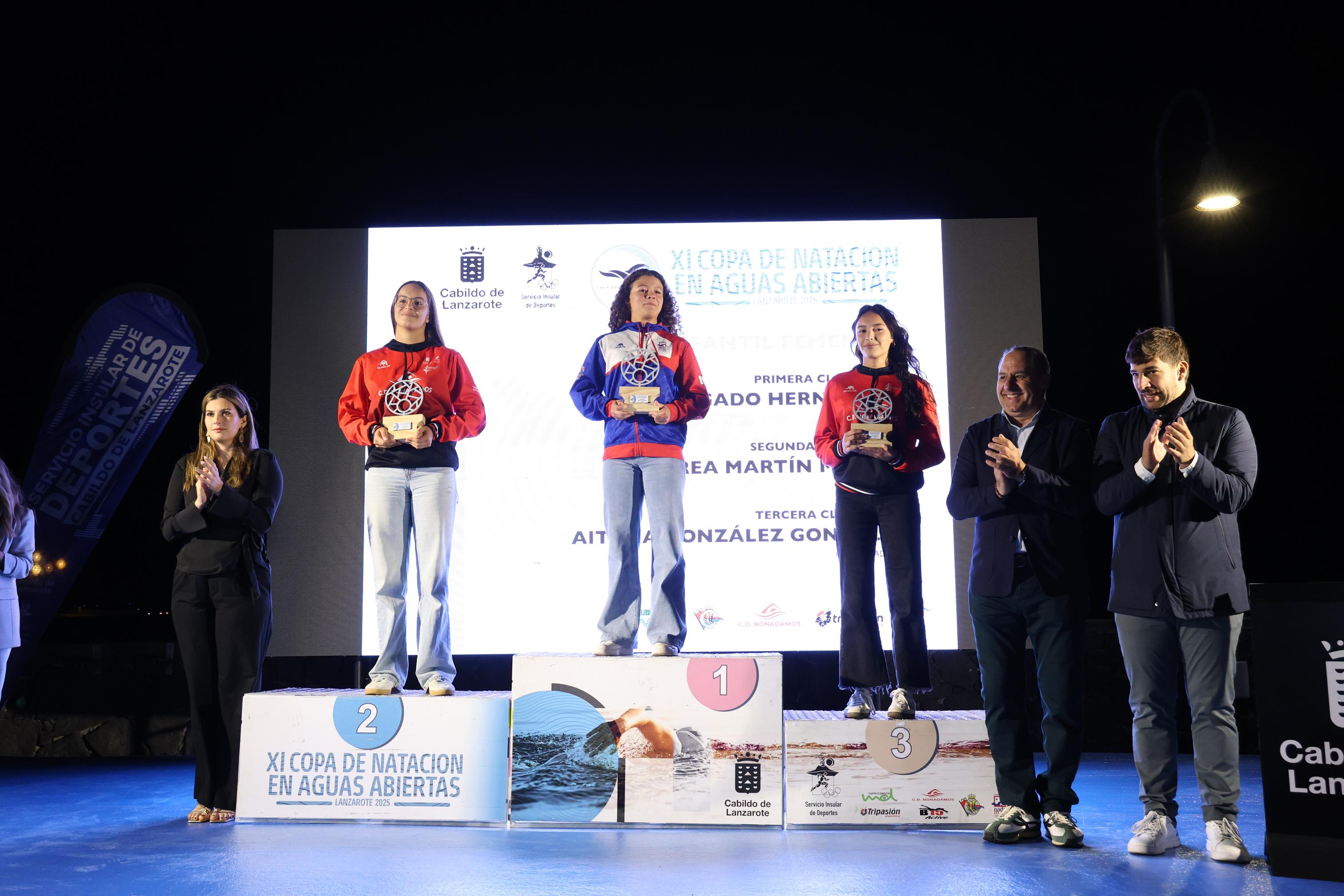 Clausura la XI Copa de Natación de Aguas Abiertas. Foto: La Voz