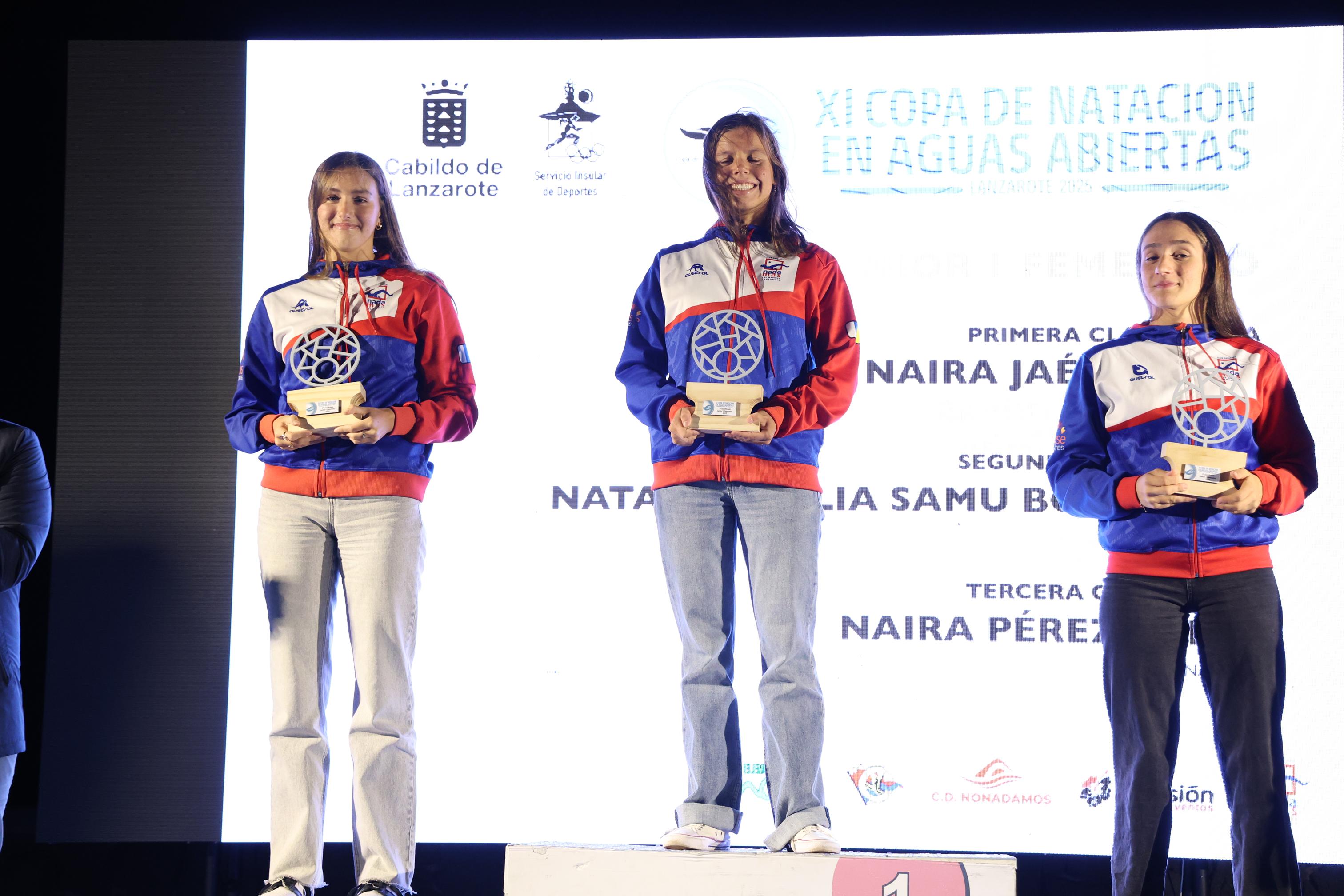 Clausura la XI Copa de Natación de Aguas Abiertas. Foto: La Voz