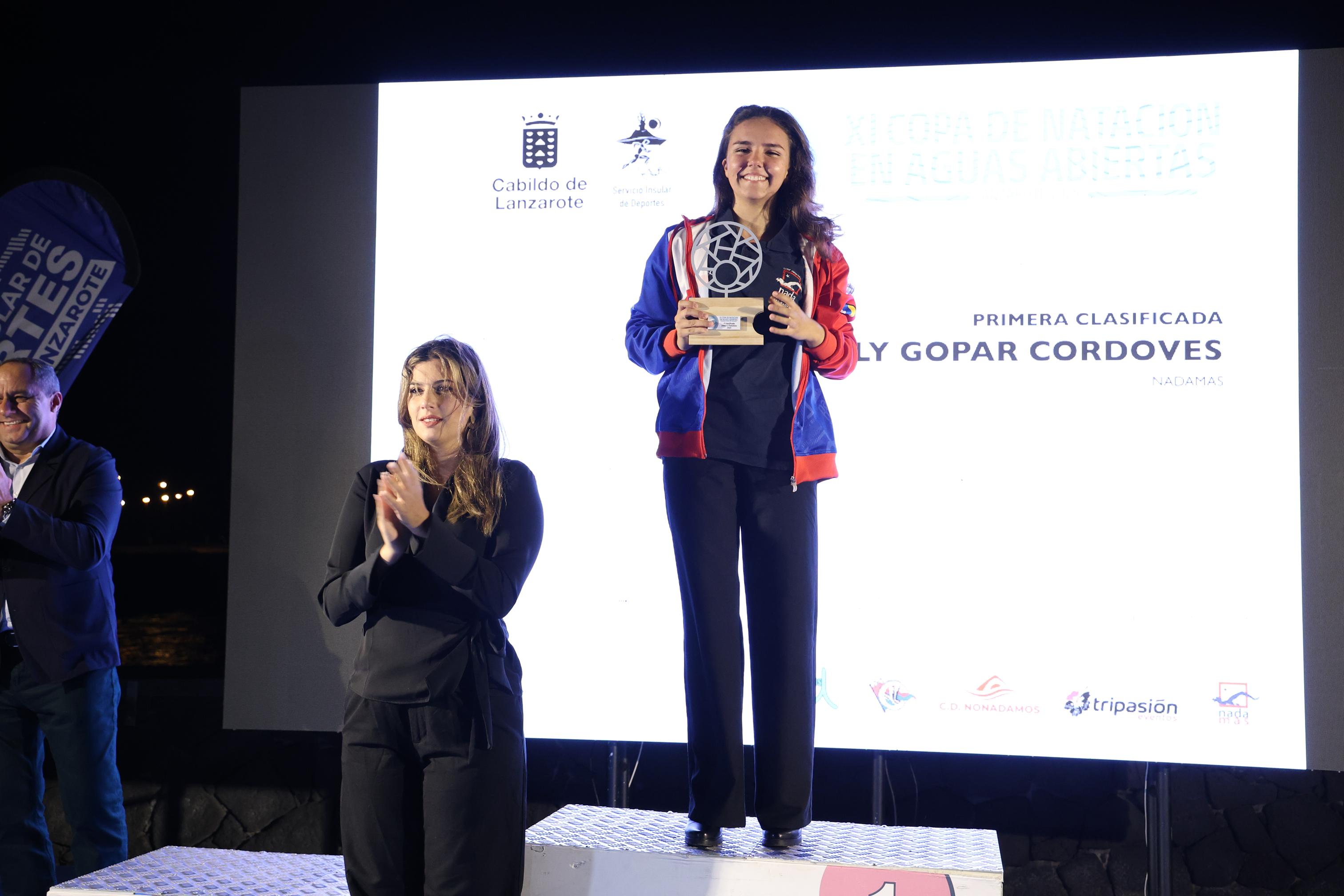 Clausura la XI Copa de Natación de Aguas Abiertas. Foto: La Voz