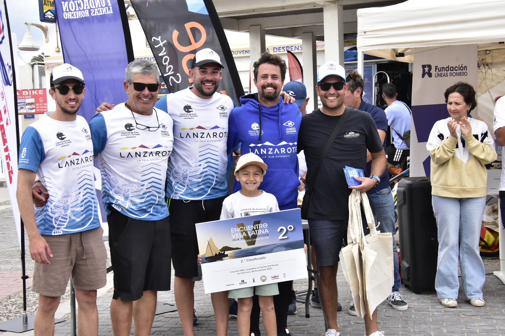 V Encuentro de Vela Latina Isla de La Graciosa – Trofeo Fundación Líneas Romero V Encuentro de Vela Latina Isla de La Graciosa – Trofeo Fundación Líneas Romero